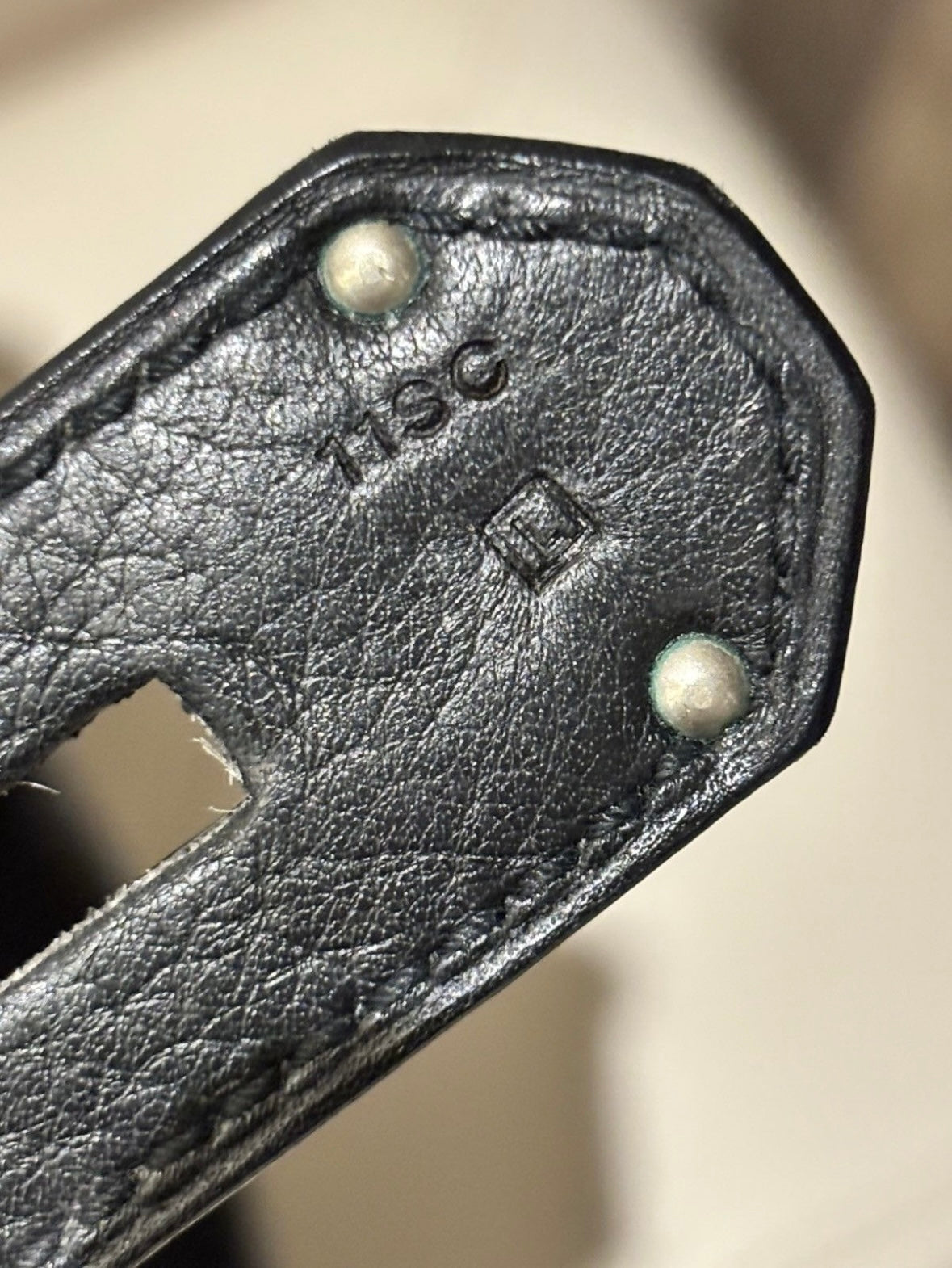 Hermes HAC 50 Black Travel Bag