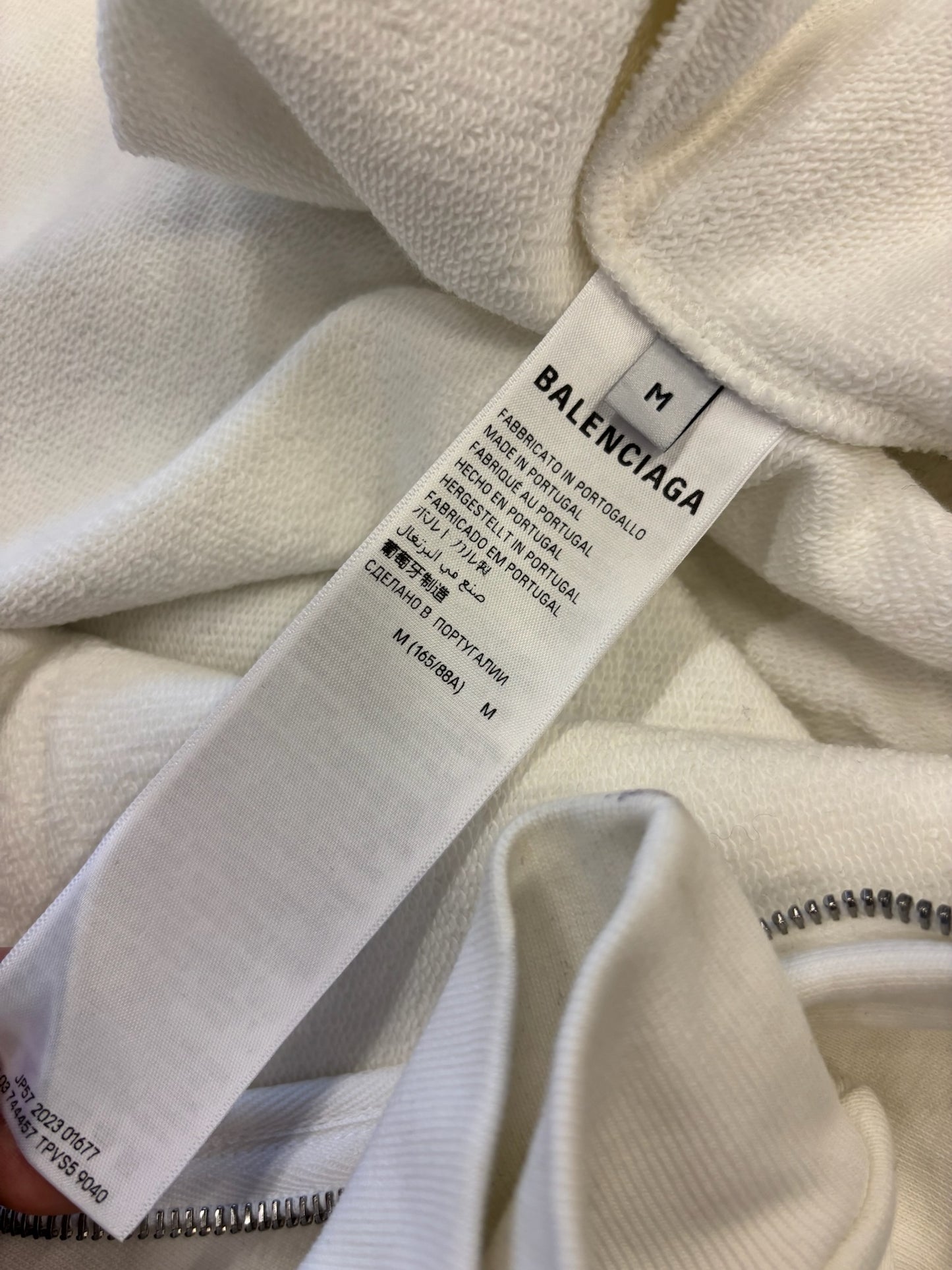 Balenciaga Soho exclusive zip up hoodies