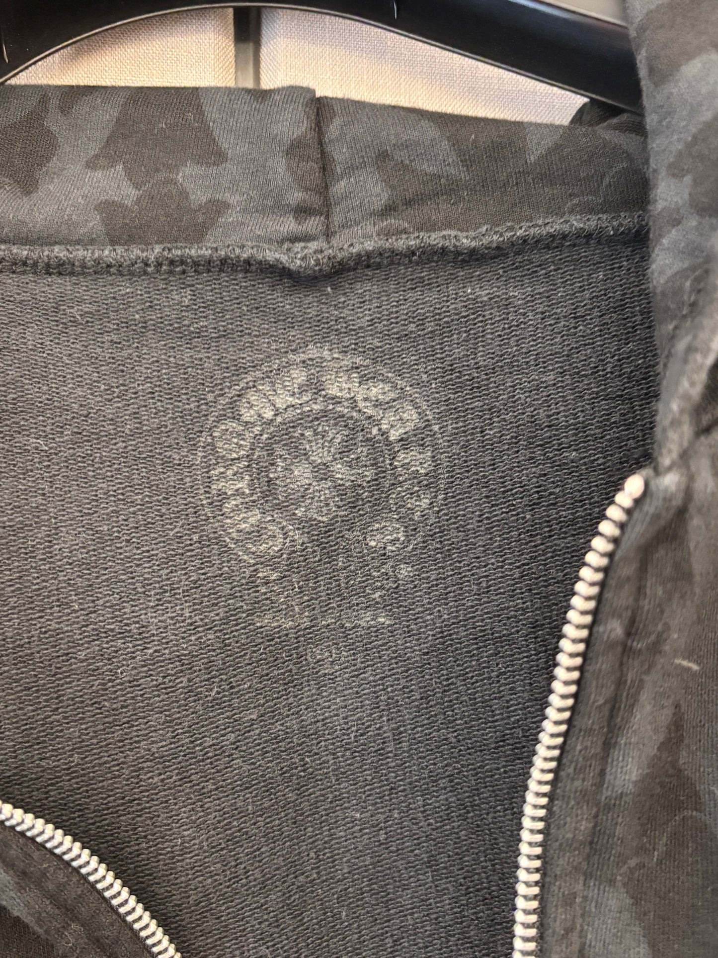 Chrome Hearts All Over Print Zip Up Hoodie