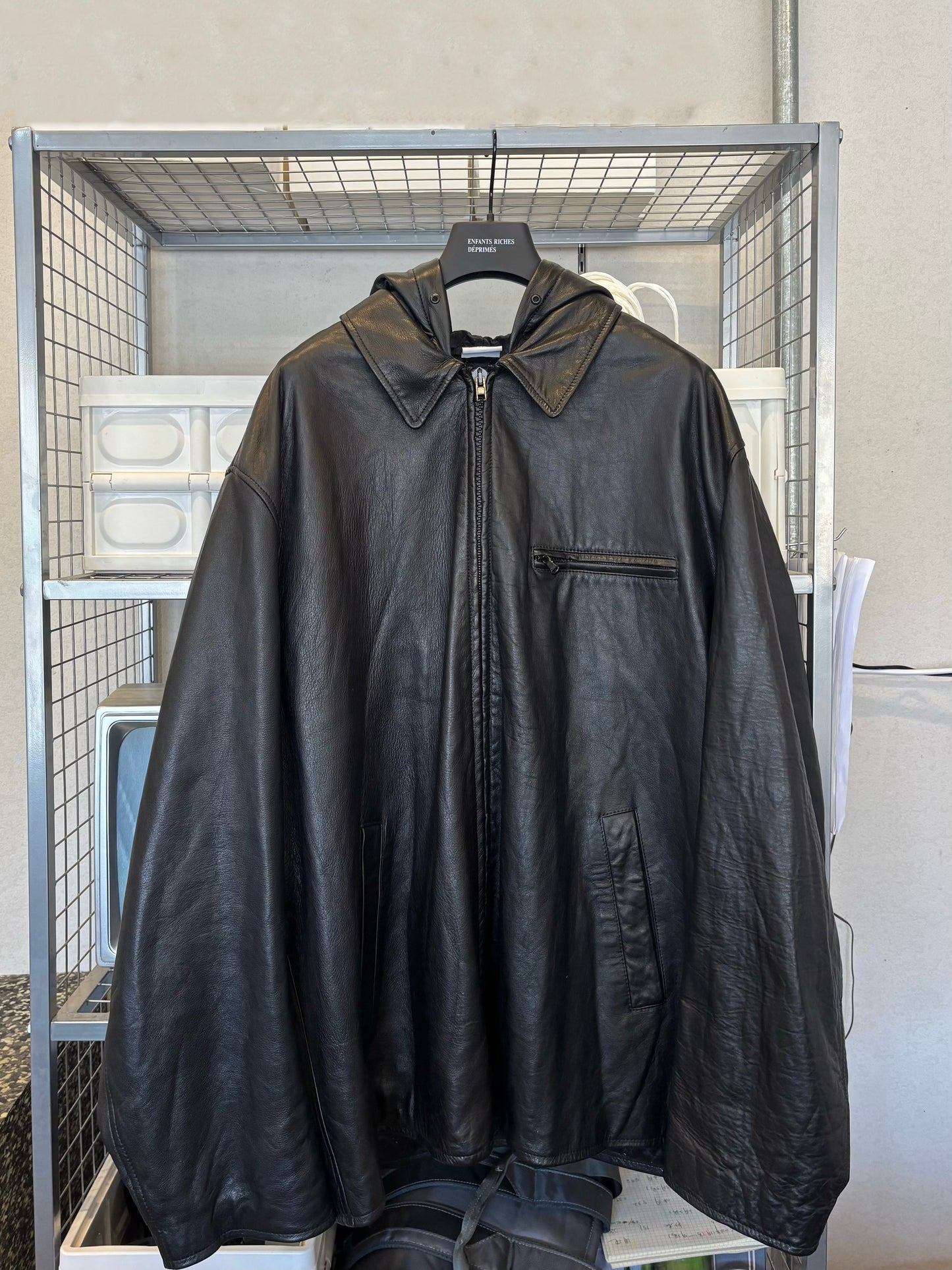 Vetements 19AW Incognito Leather Jacket