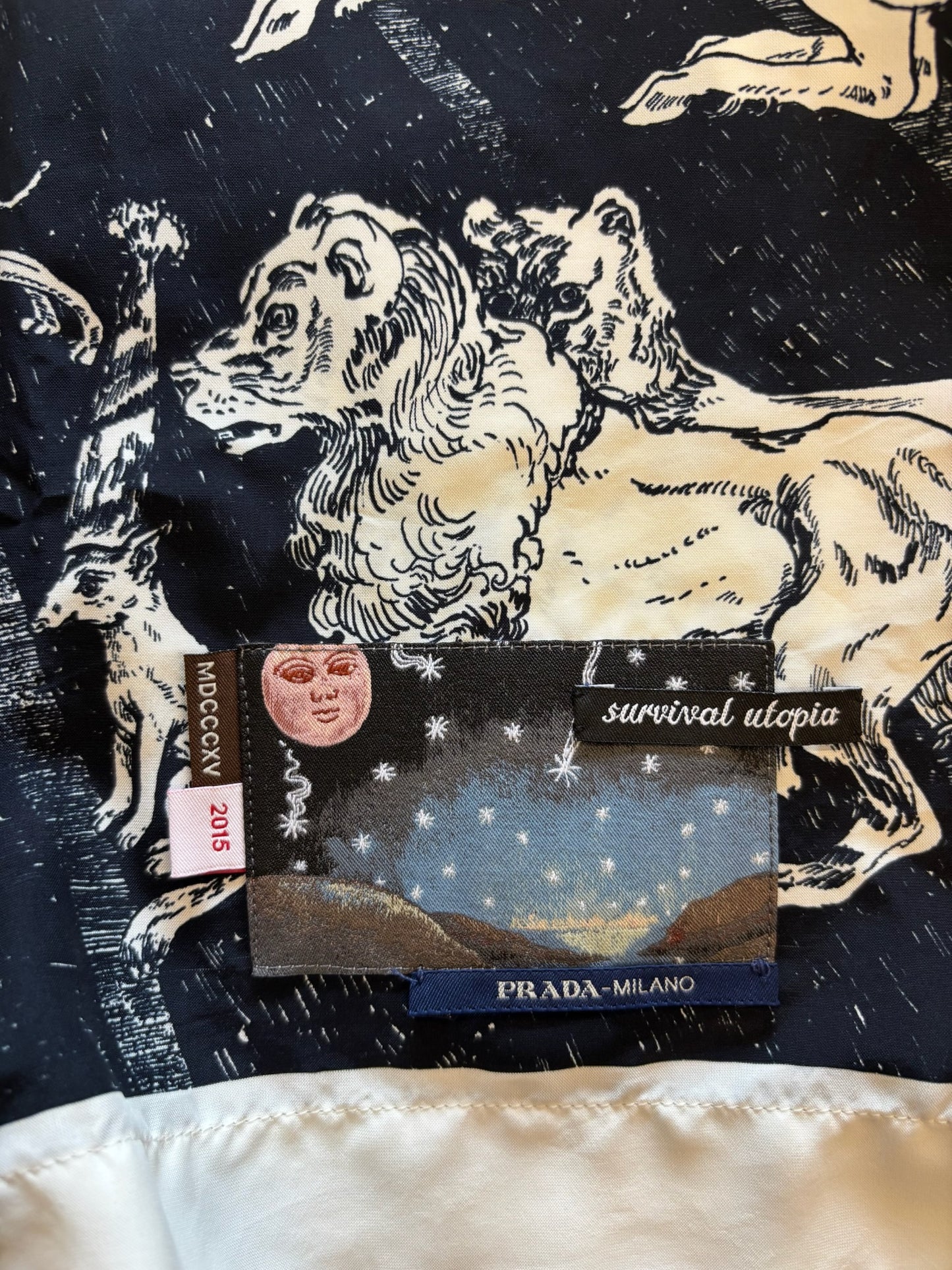 Prada FW16 Black Utopia Shirt