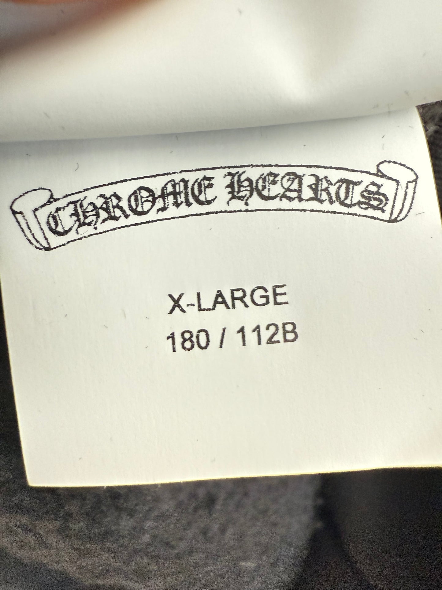 Chrome Hearts Paperjam Triple Patches Zip Up Hoodie