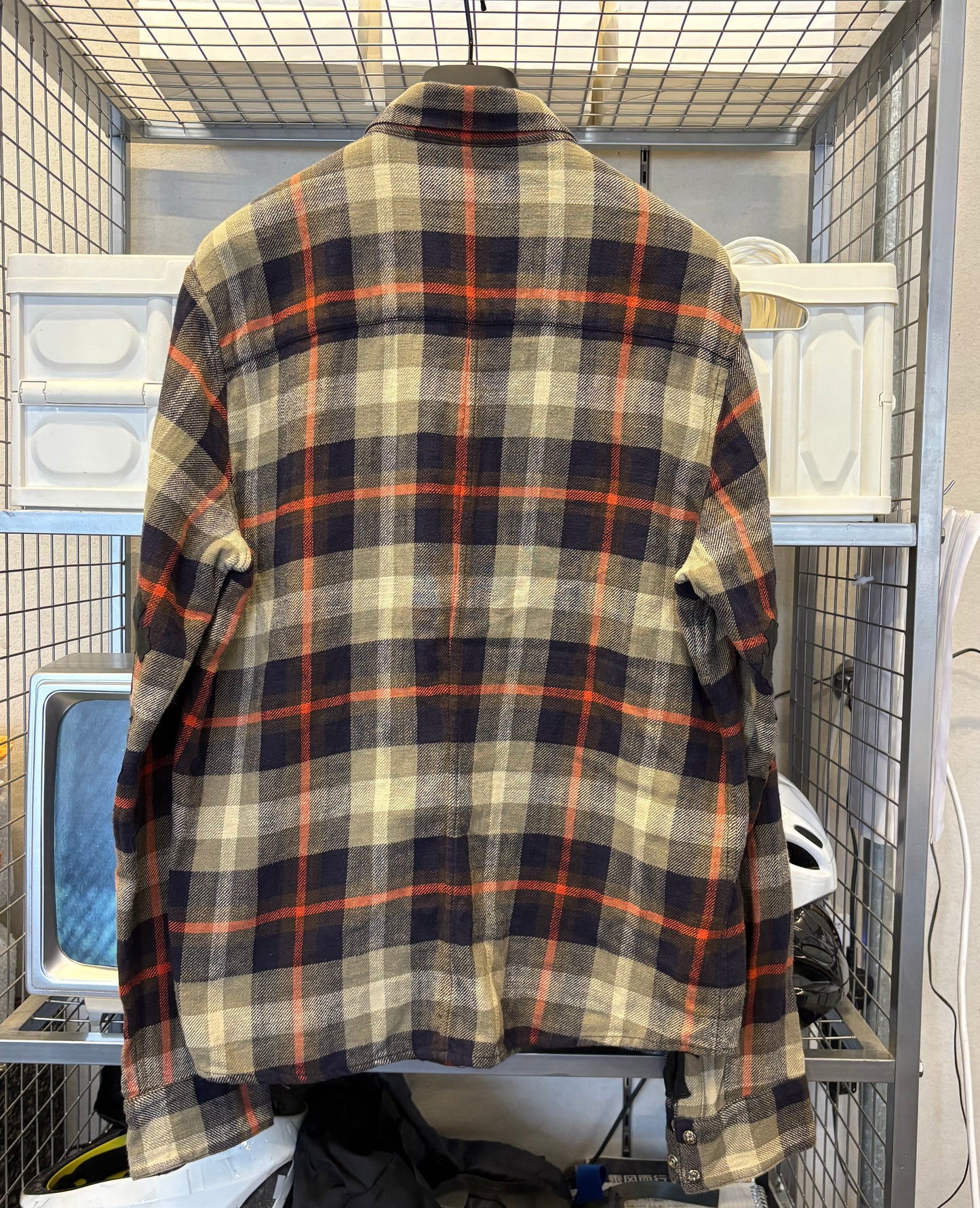 Chrome Hearts Cross Patches Button Up Shirt