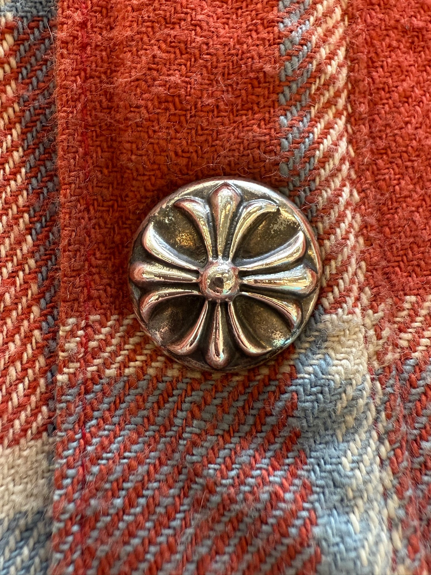 Chrome Hearts Padded Flannel Shirt