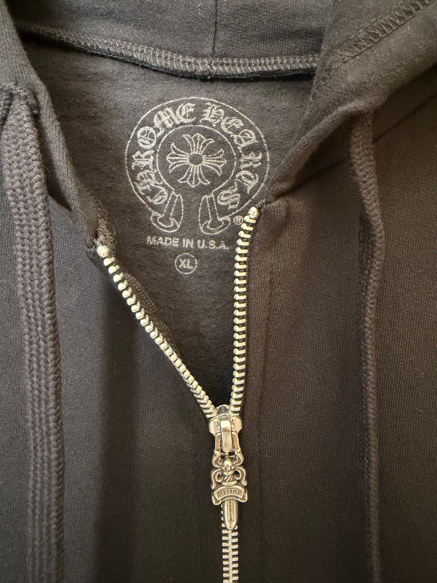 Chrome Hearts Deadly Doll zip up hoodie