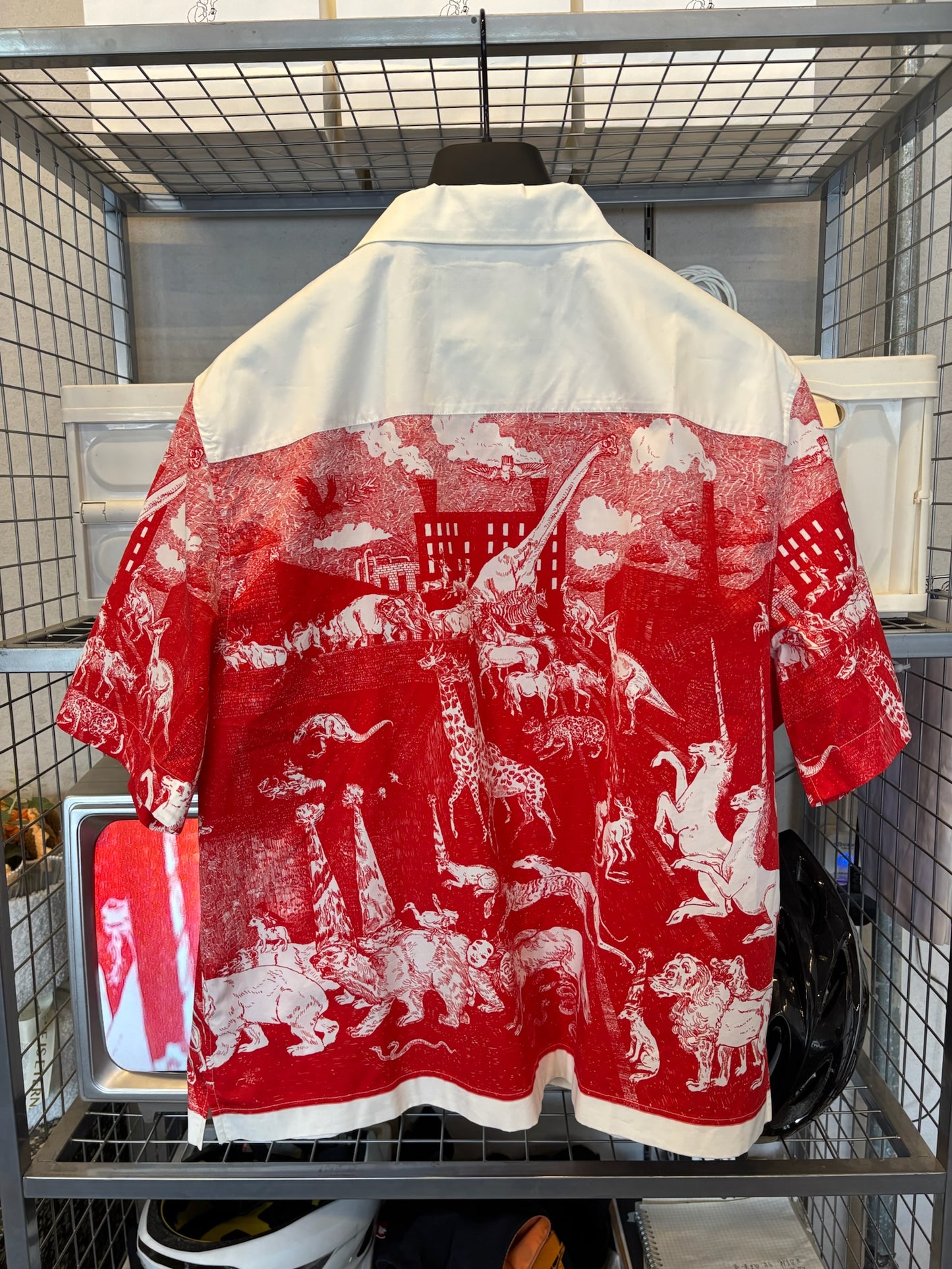 Prada FW16 Christophe Chemin Survival Utopia Shirt