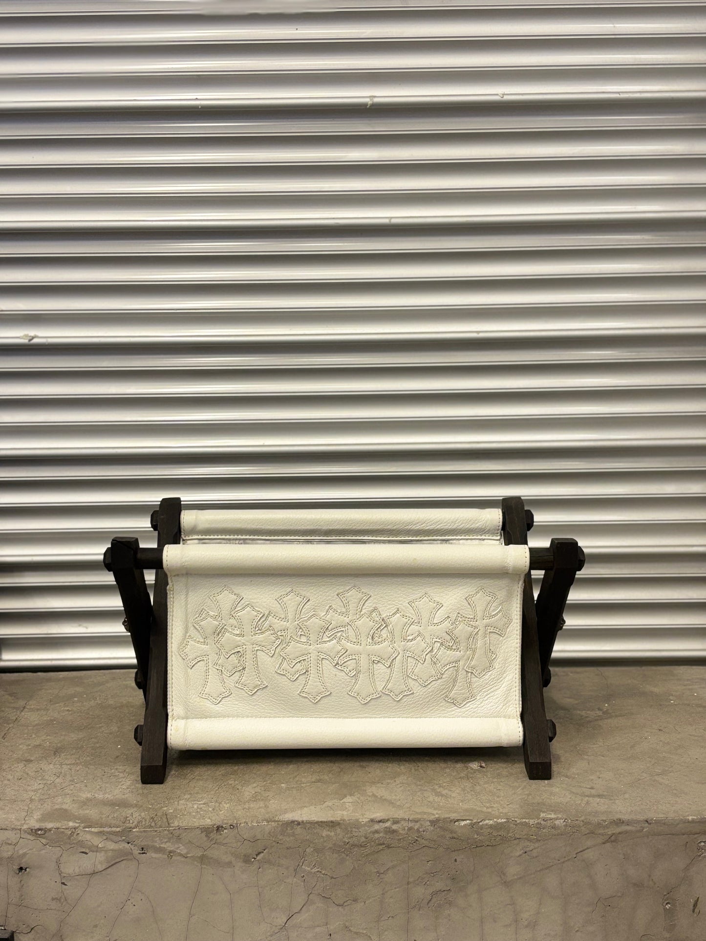 Chrome Hearts Full Cross Patches Magazine Rack