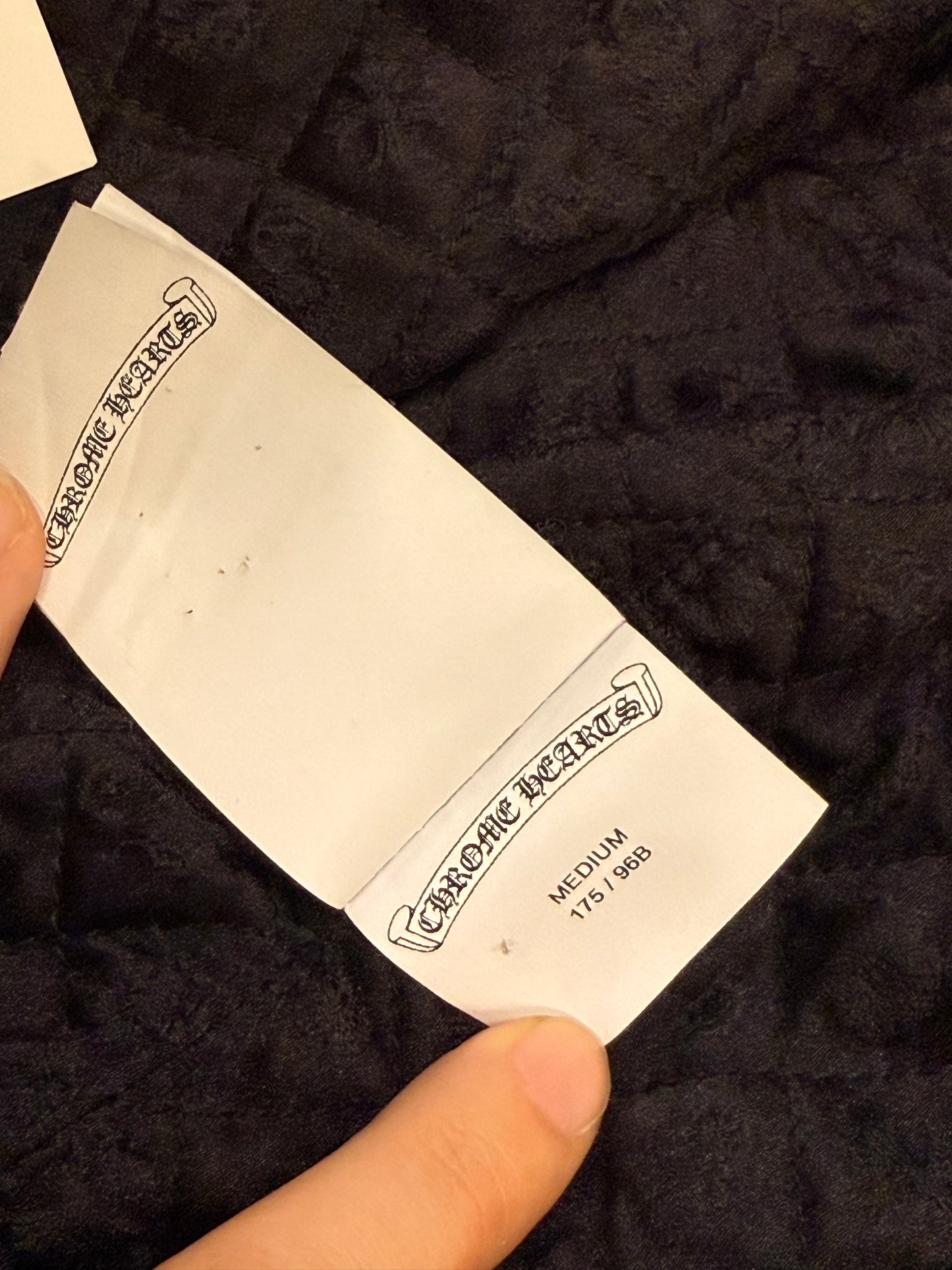 Chrome Hearts Camo Cross Patches Varsity Cashmere Jacket