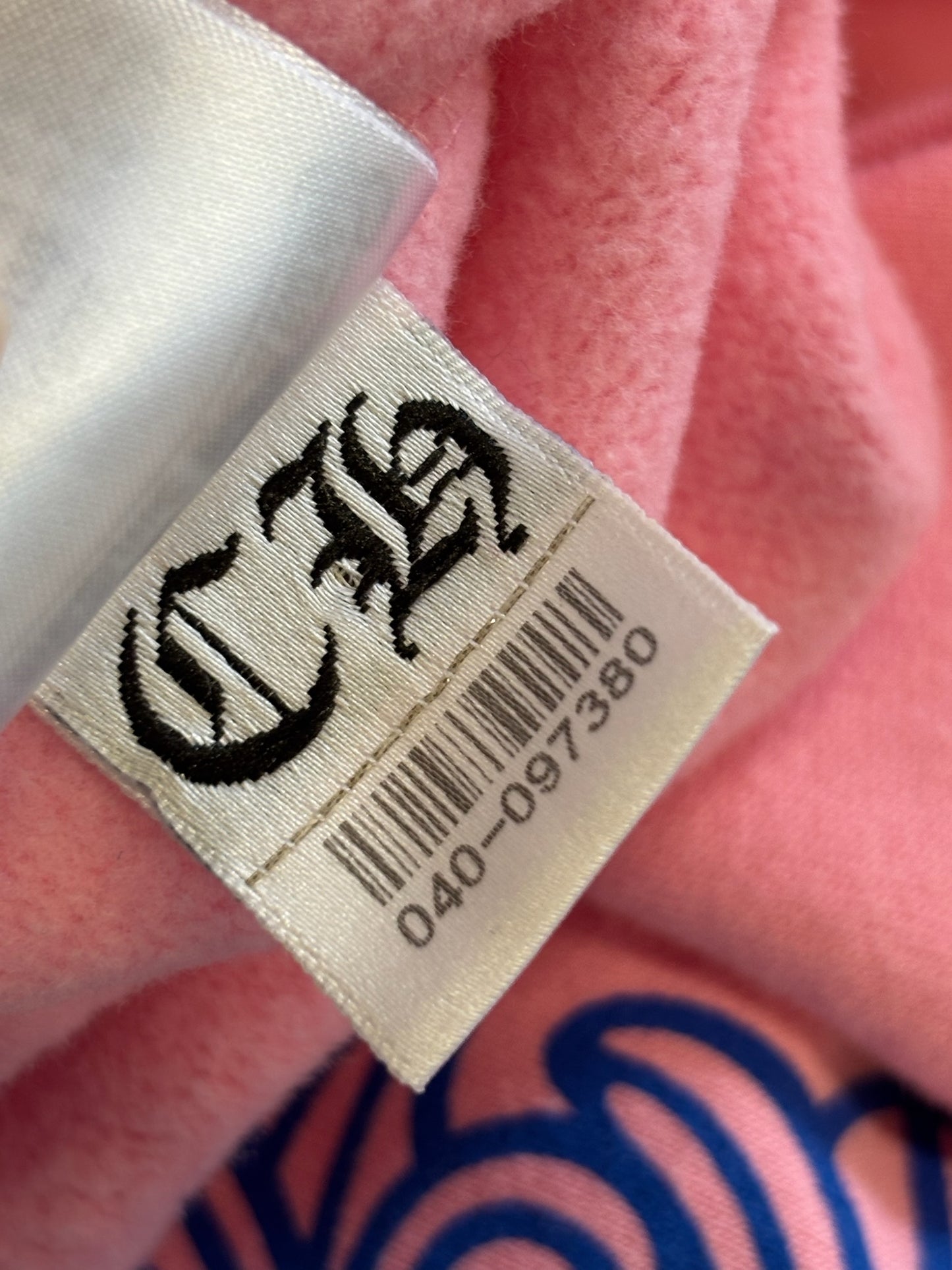 Chrome hearts NYC exclusive pink horseshoe hoodie
