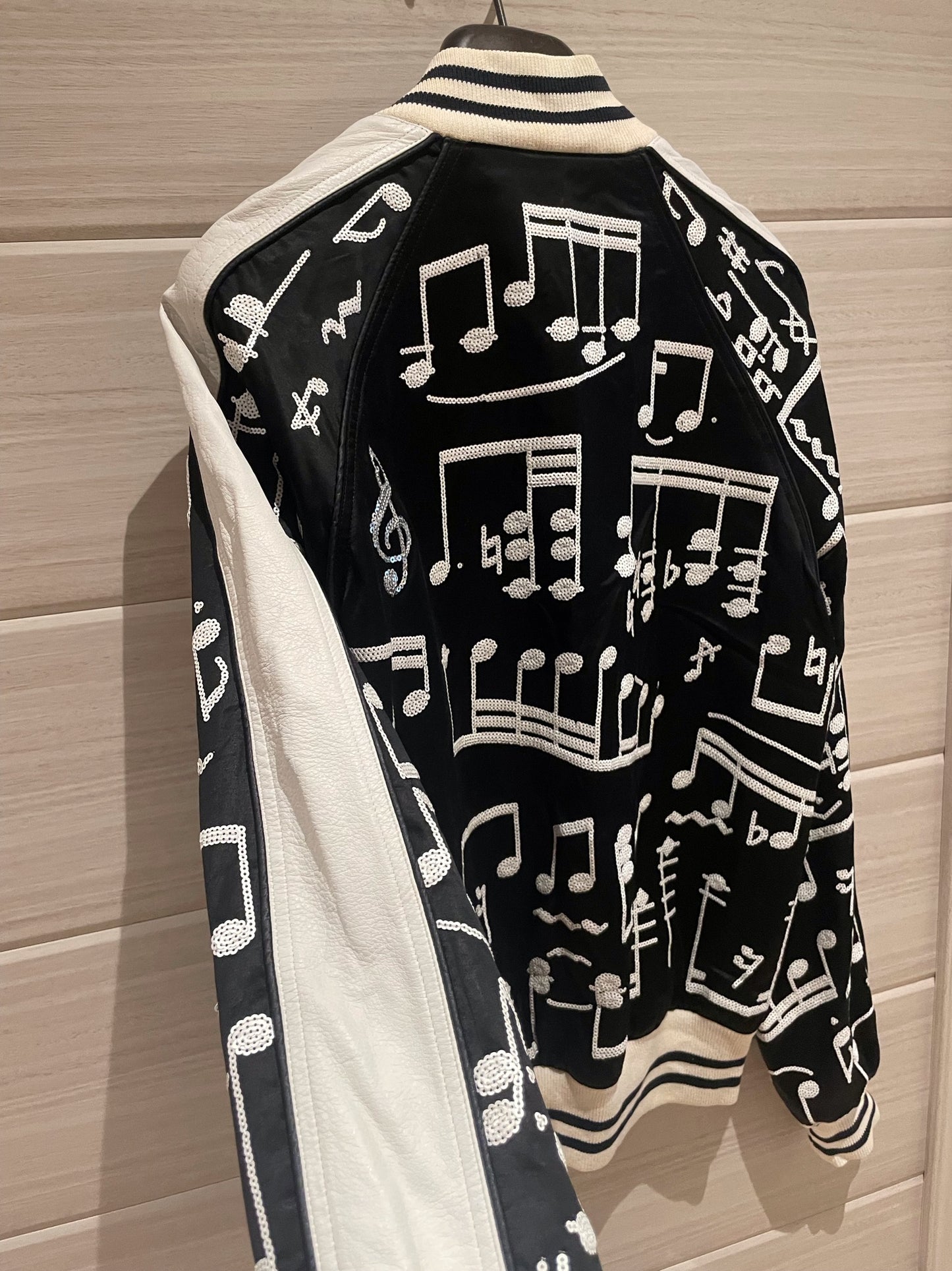 Dior X Hedi Slimane SS06 Sequins Music Note Jacket