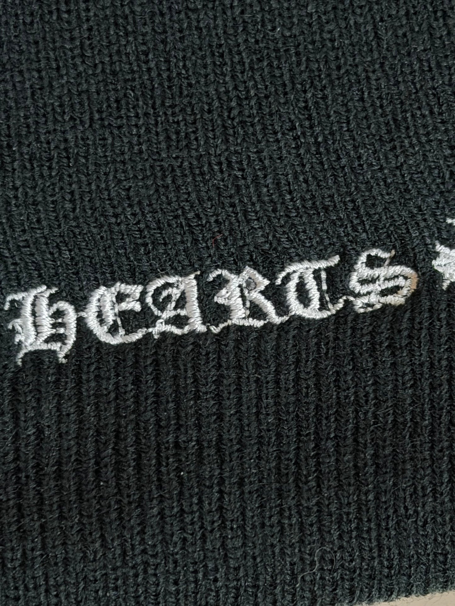 Chrome Hears Embroidery Beanie