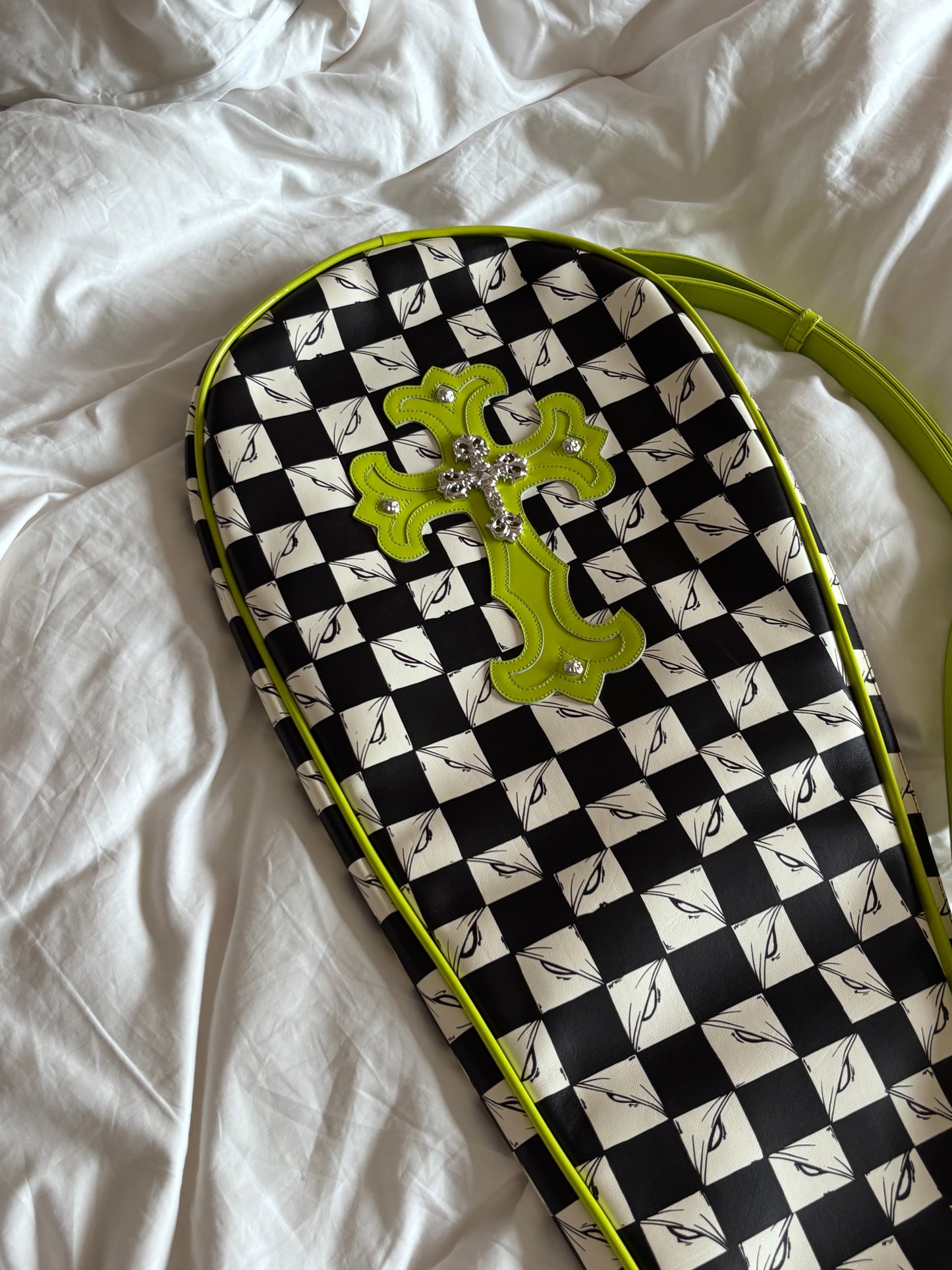 Chrome Hearts 1 of 1 Matty Boy Tennis Racket Case