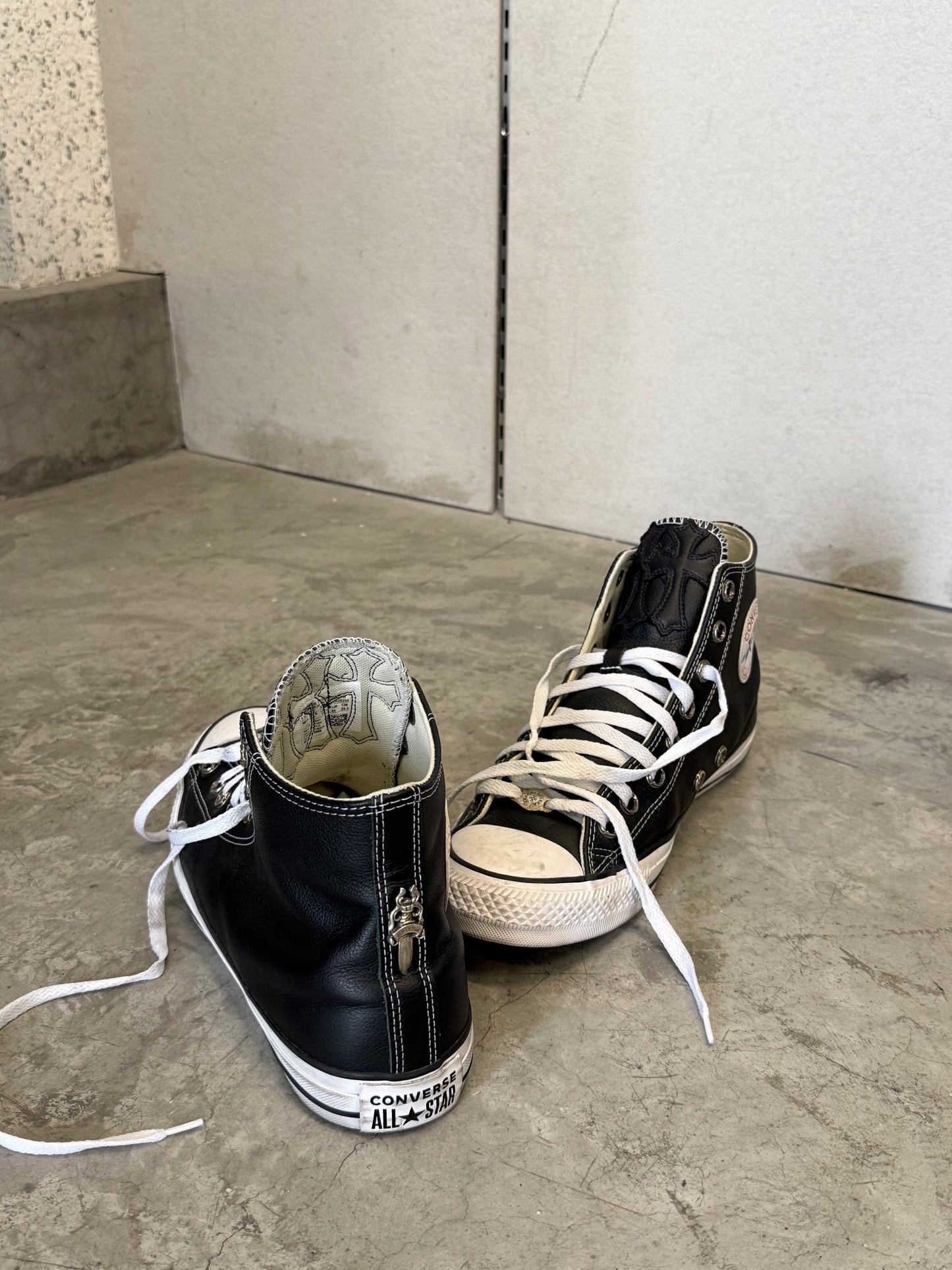 Chrome hearts patches converse