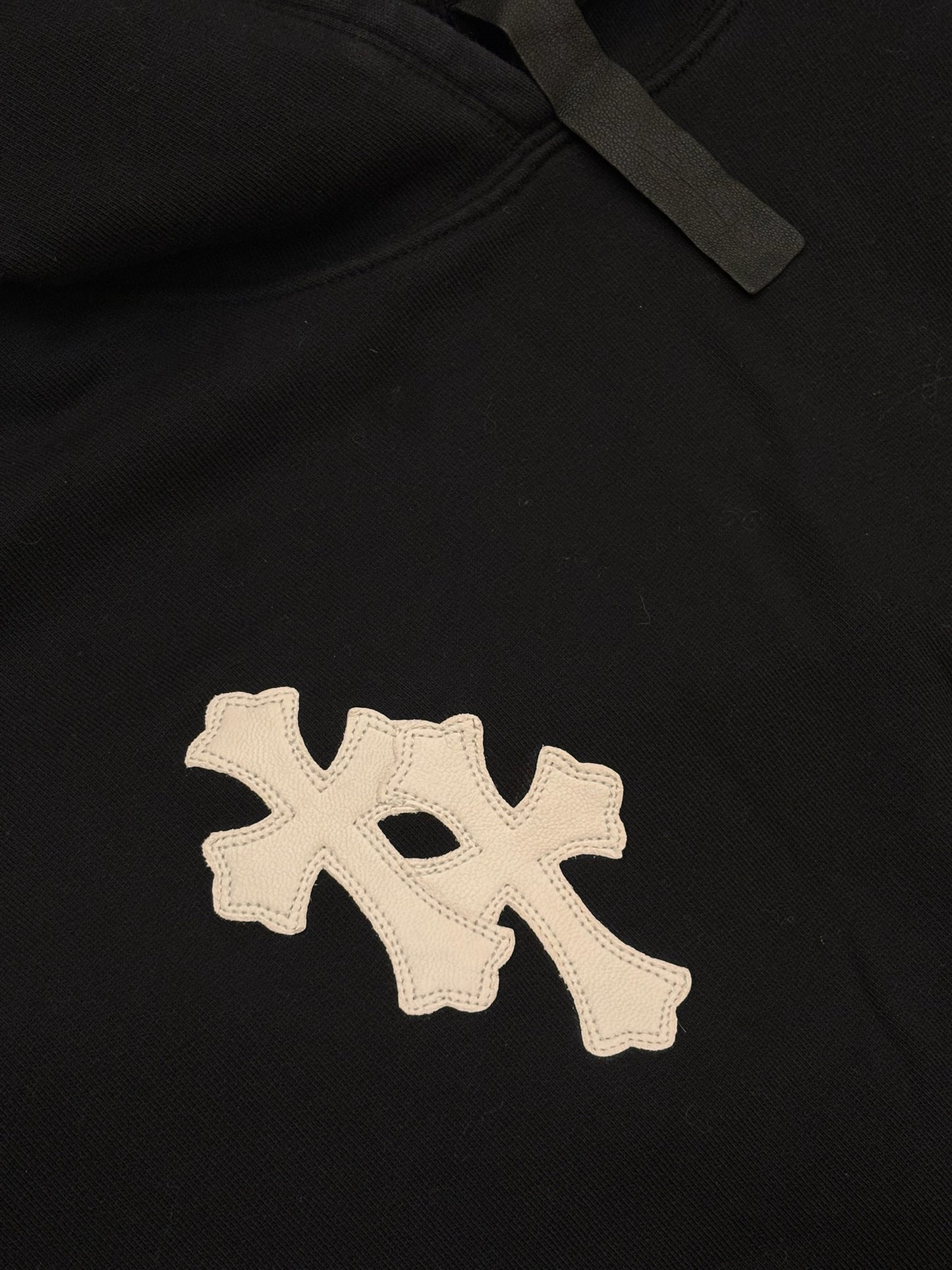 Chrome hearts patches hoodie