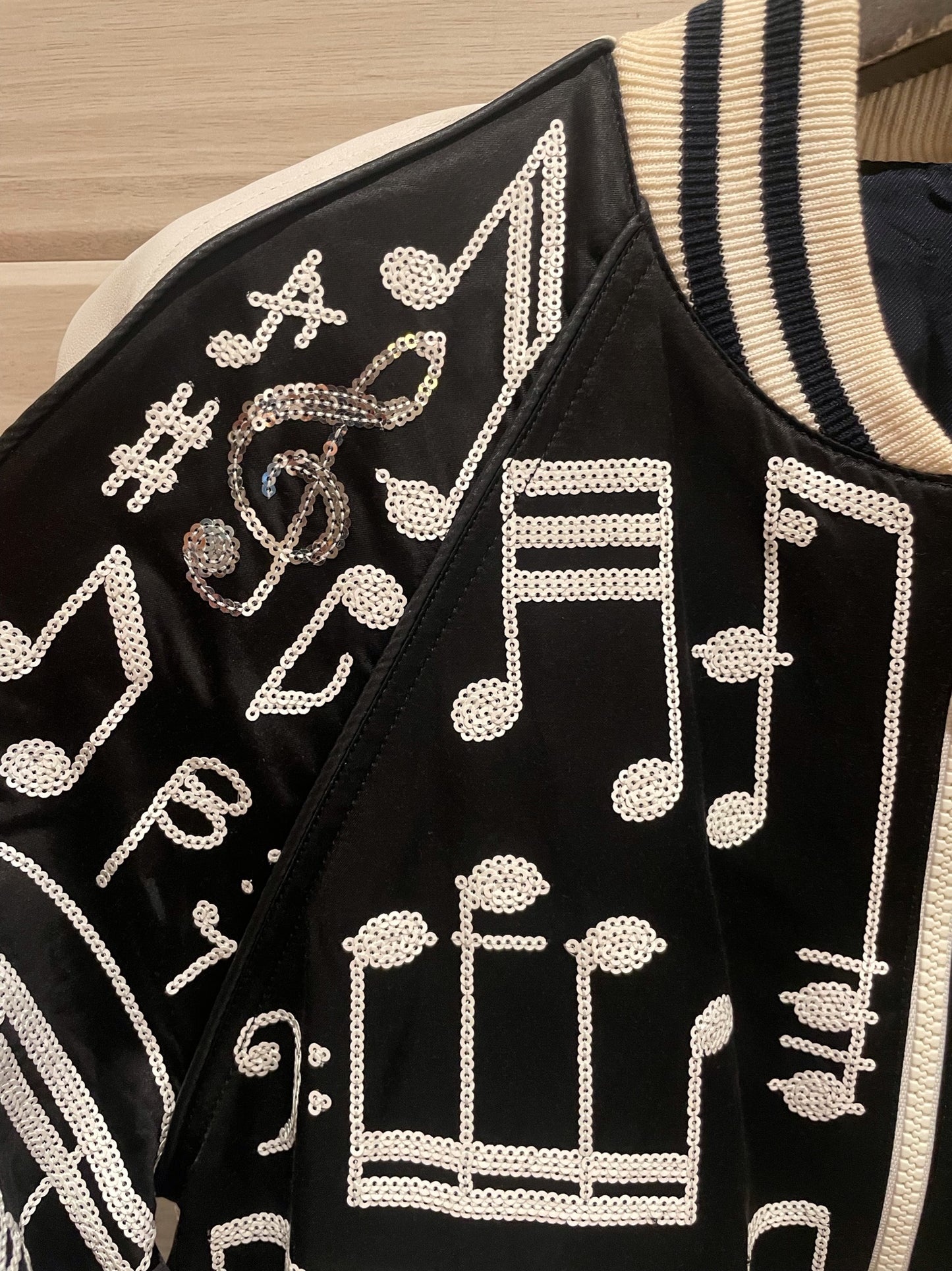 Dior X Hedi Slimane SS06 Sequins Music Note Jacket