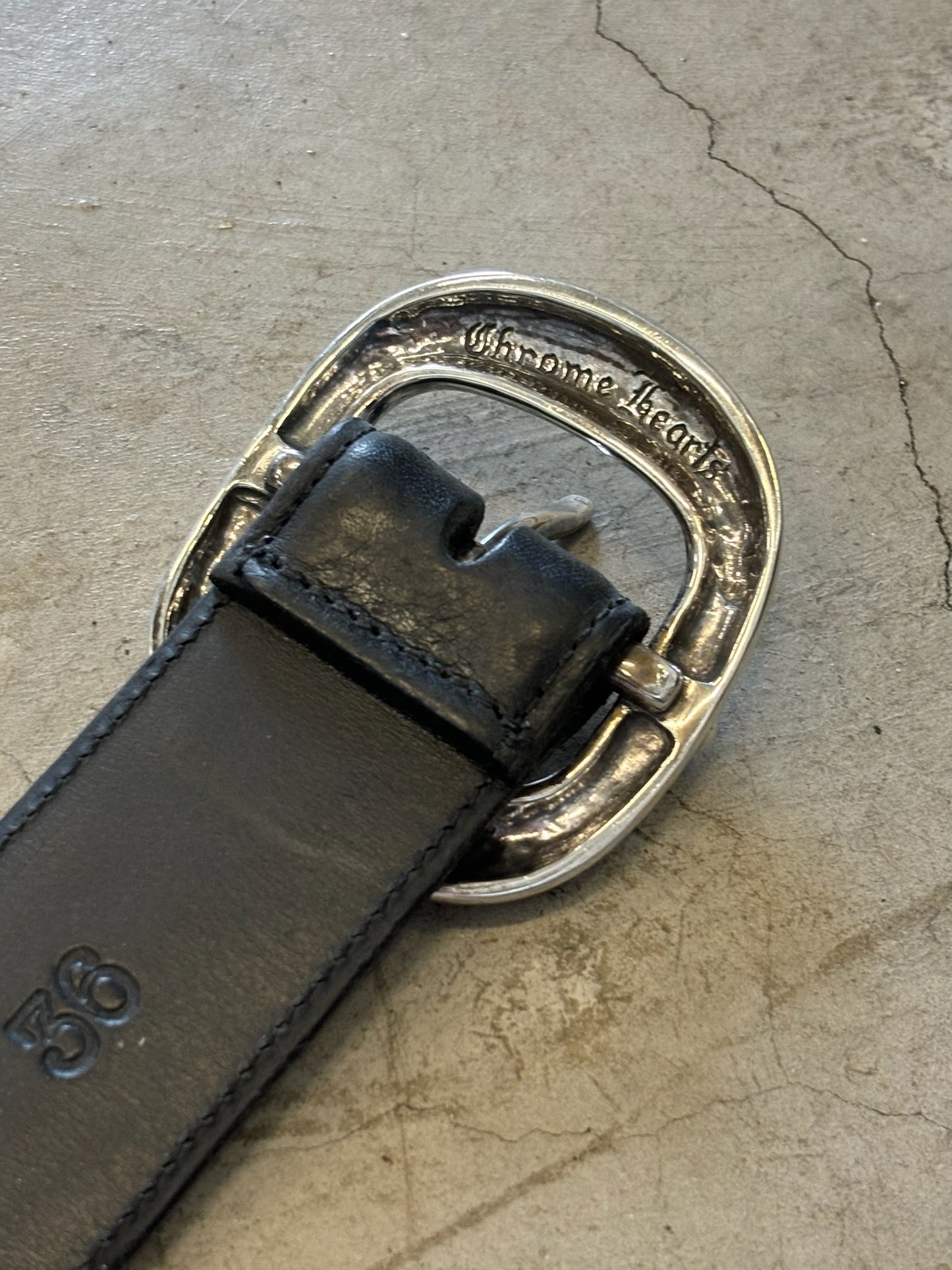 Chrome hearts red patches gunslinger belt