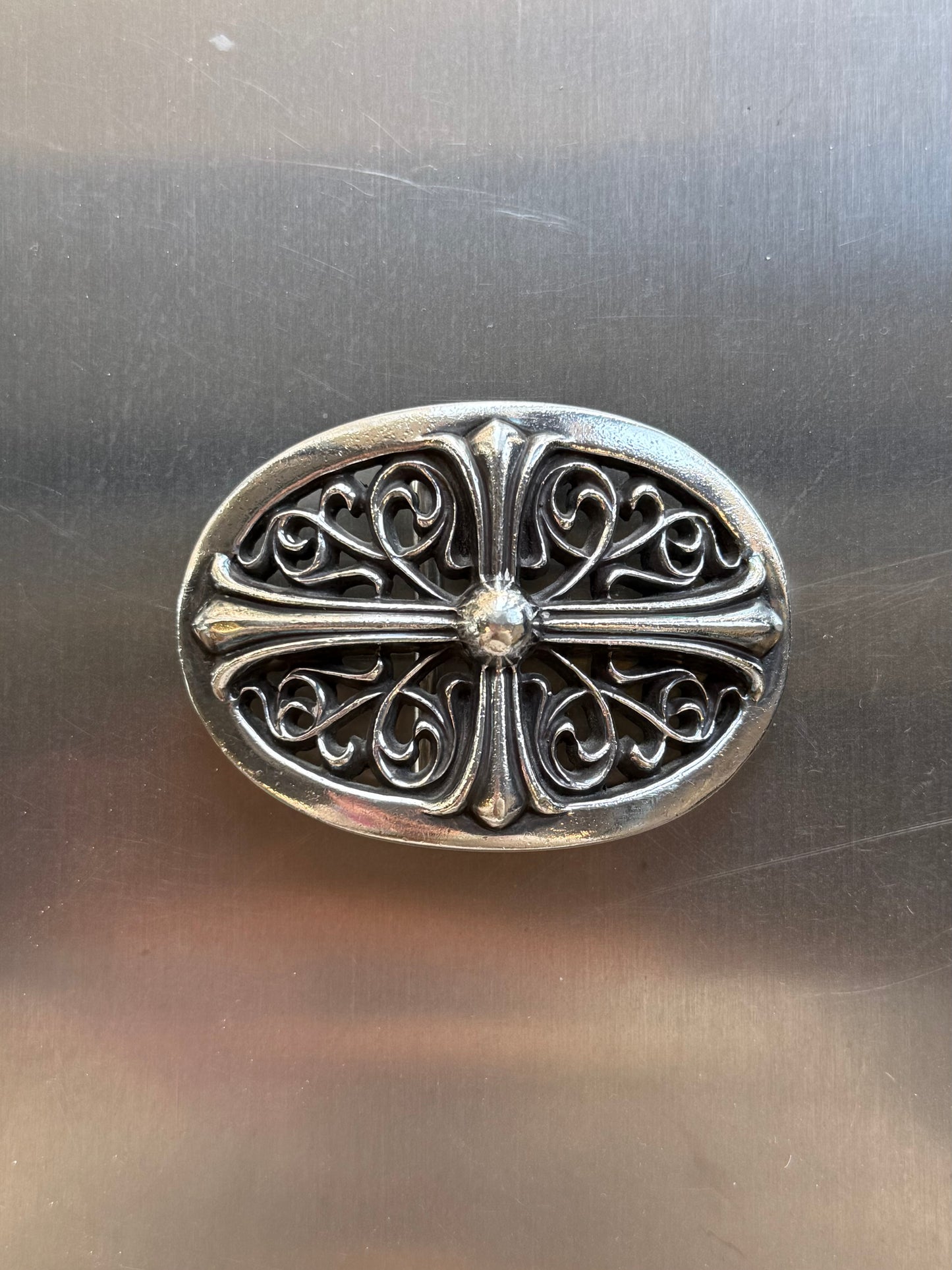 Chrome Hearts Sterling Silver Keeper Buckle