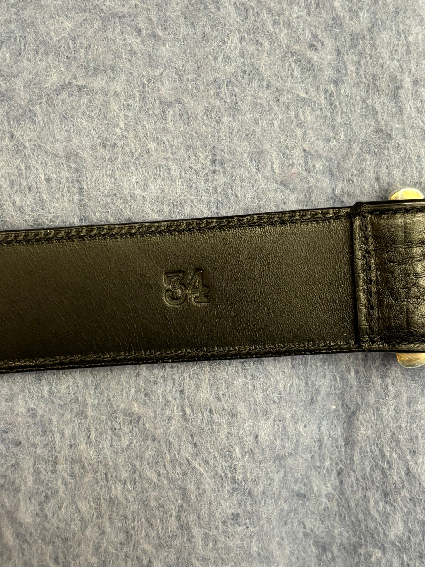 Chrome Hearts multi color cross patches roller belt 34