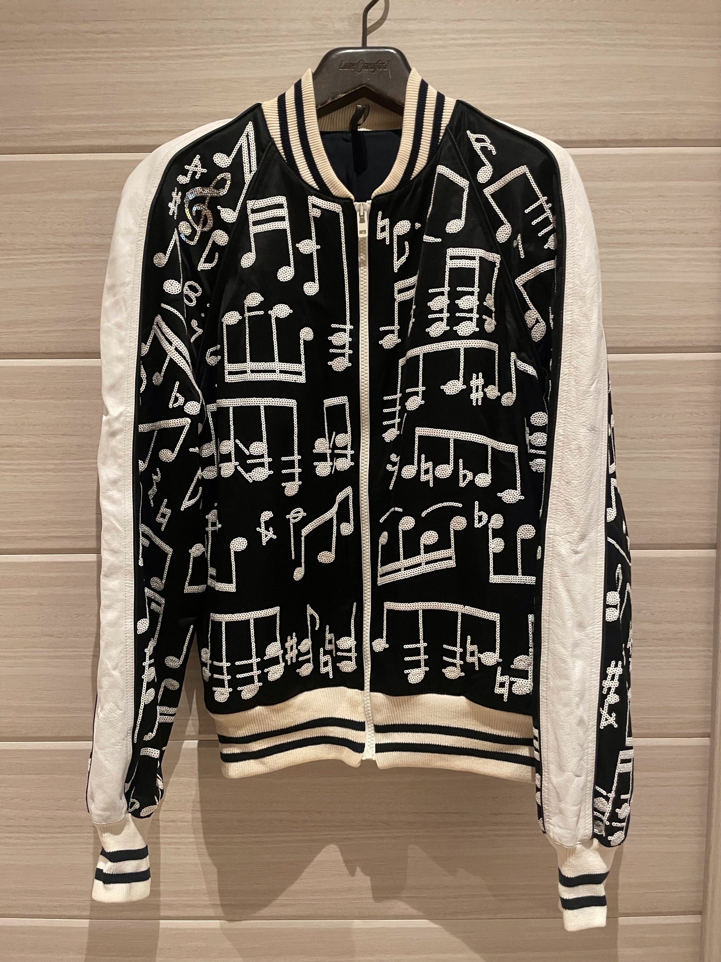 Dior X Hedi Slimane SS06 Sequins Music Note Jacket