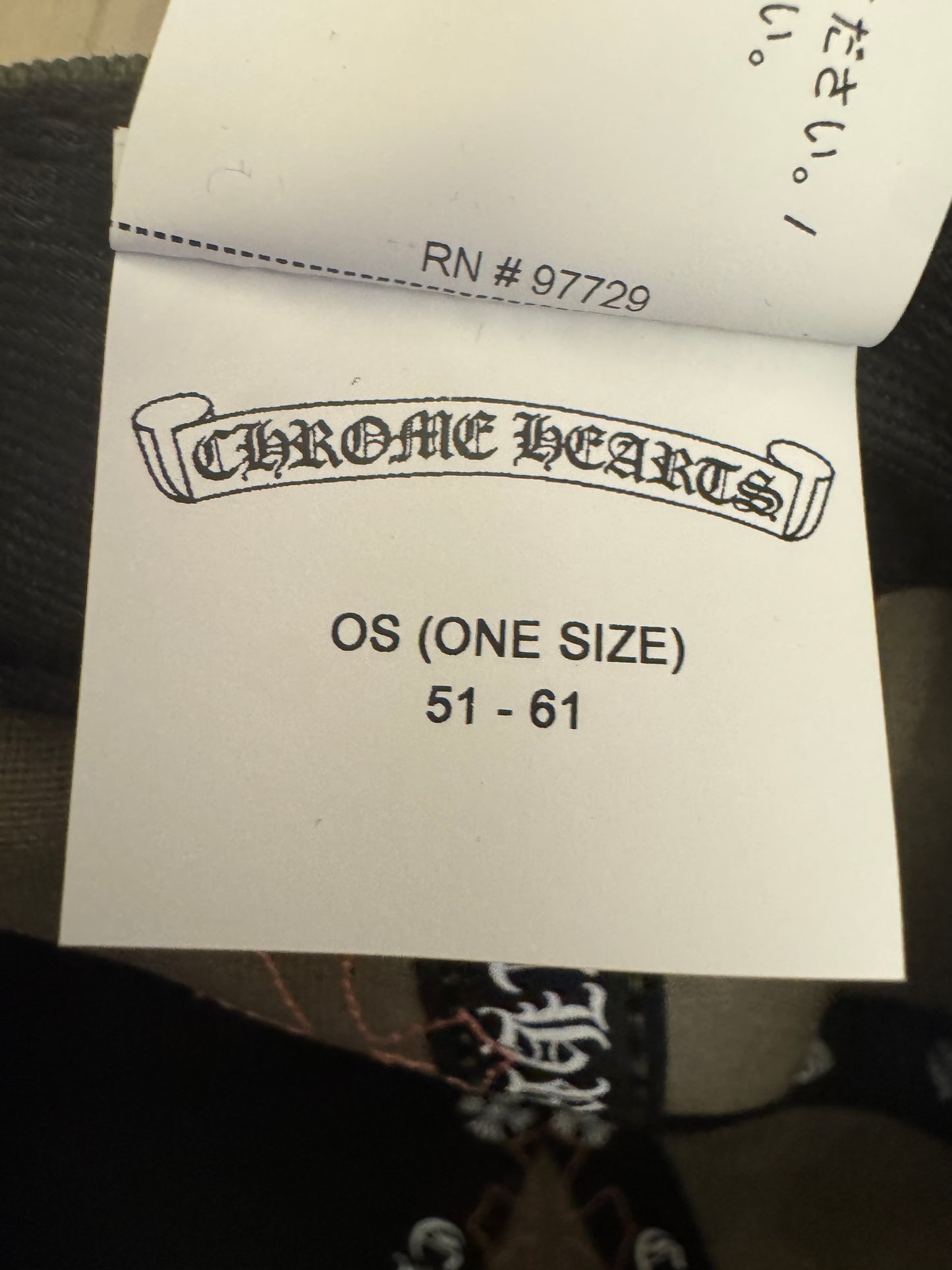 Chrome Hearts Camo Orange Patches hat