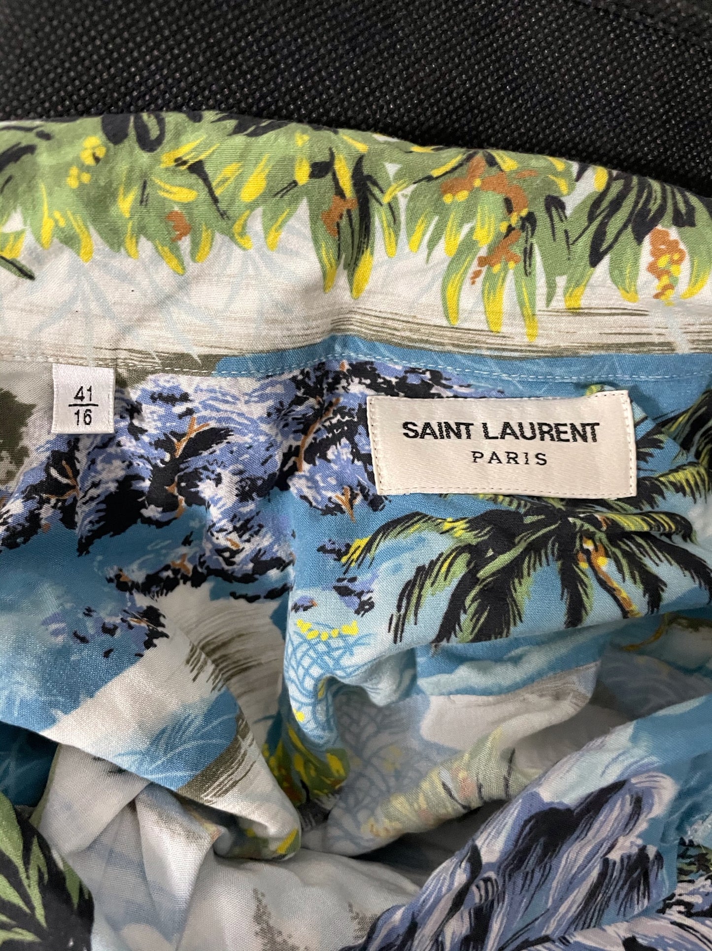 Saint Laurent SS16 Hawaii shirt