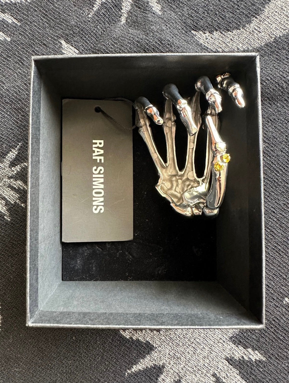 Raf Simons SS22 Skeleton Bracelet