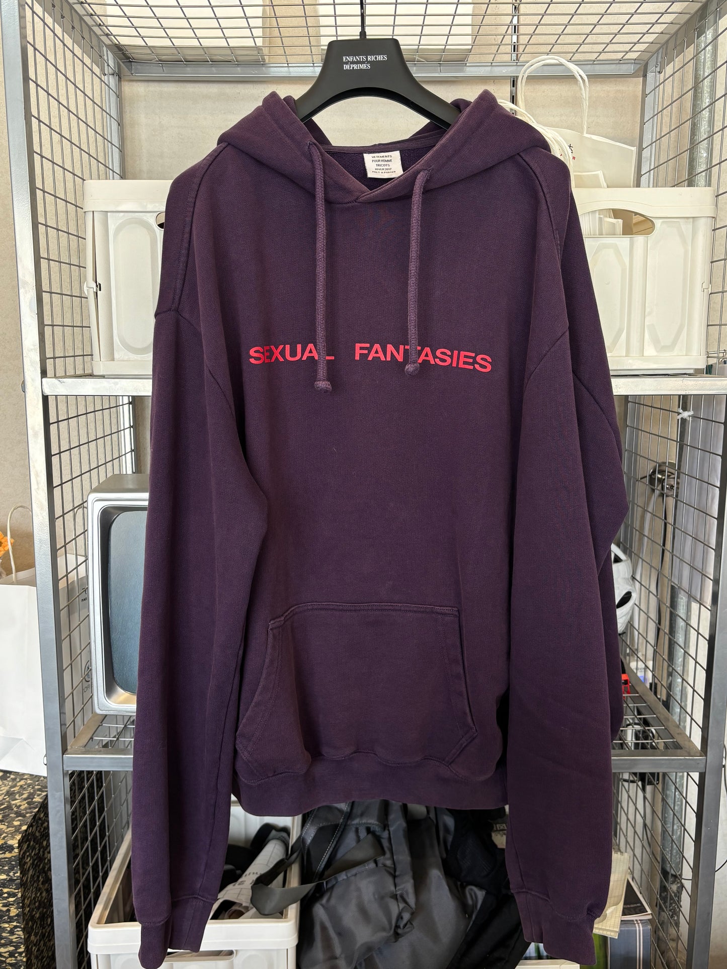 Vetements Sexual Fantasies Hoodie