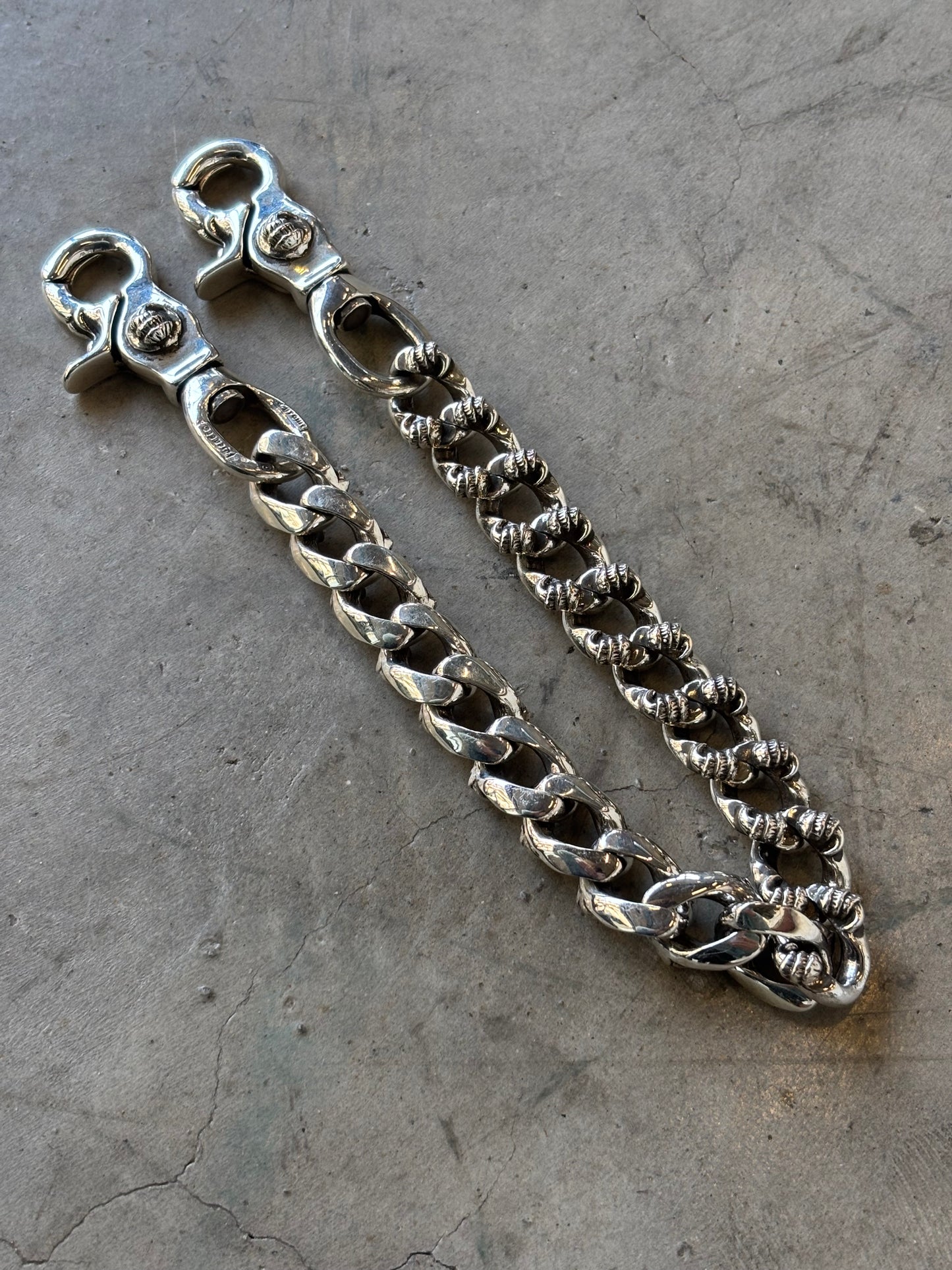 Chrome Hearts Fancy Wallet Chain Double Clips