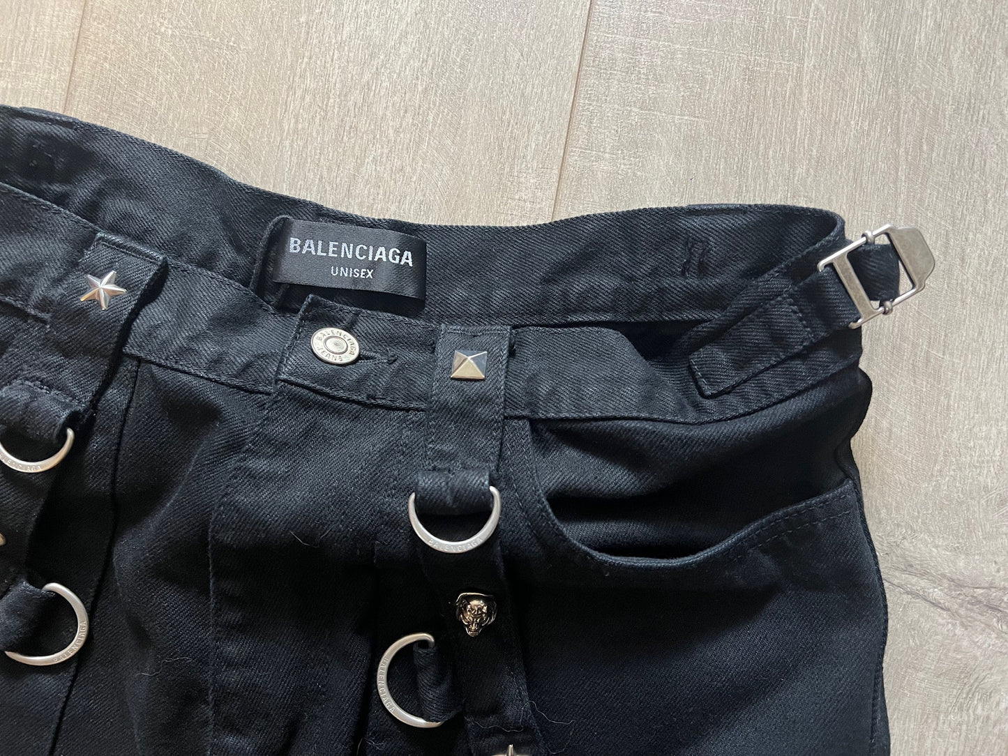 Balenciaga FW22 Raver black jeans