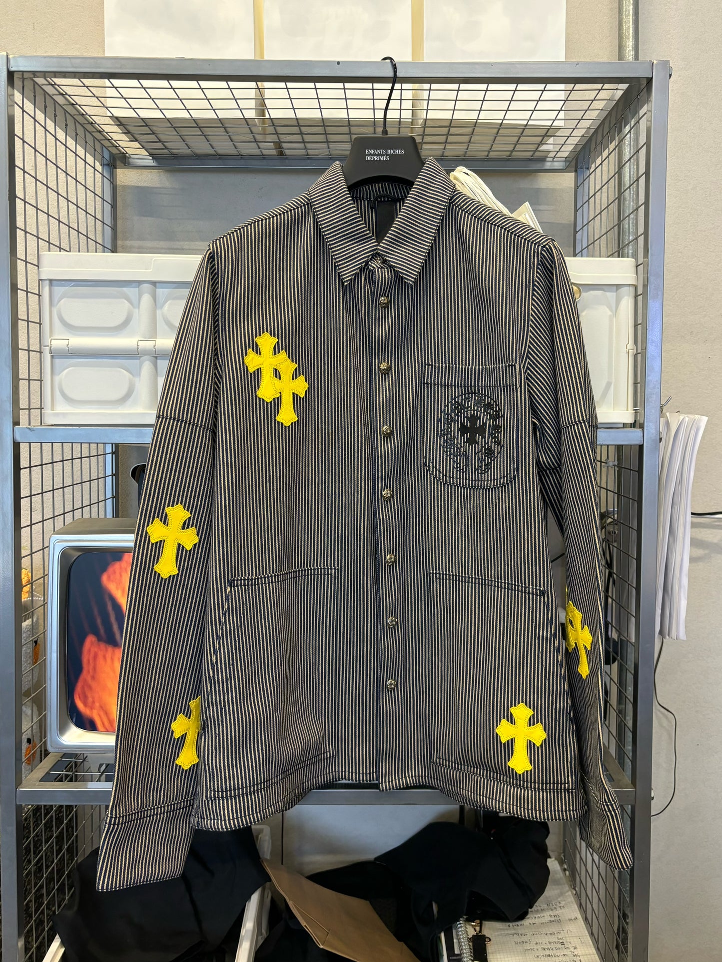 Chrome Hearts patches work Shirt