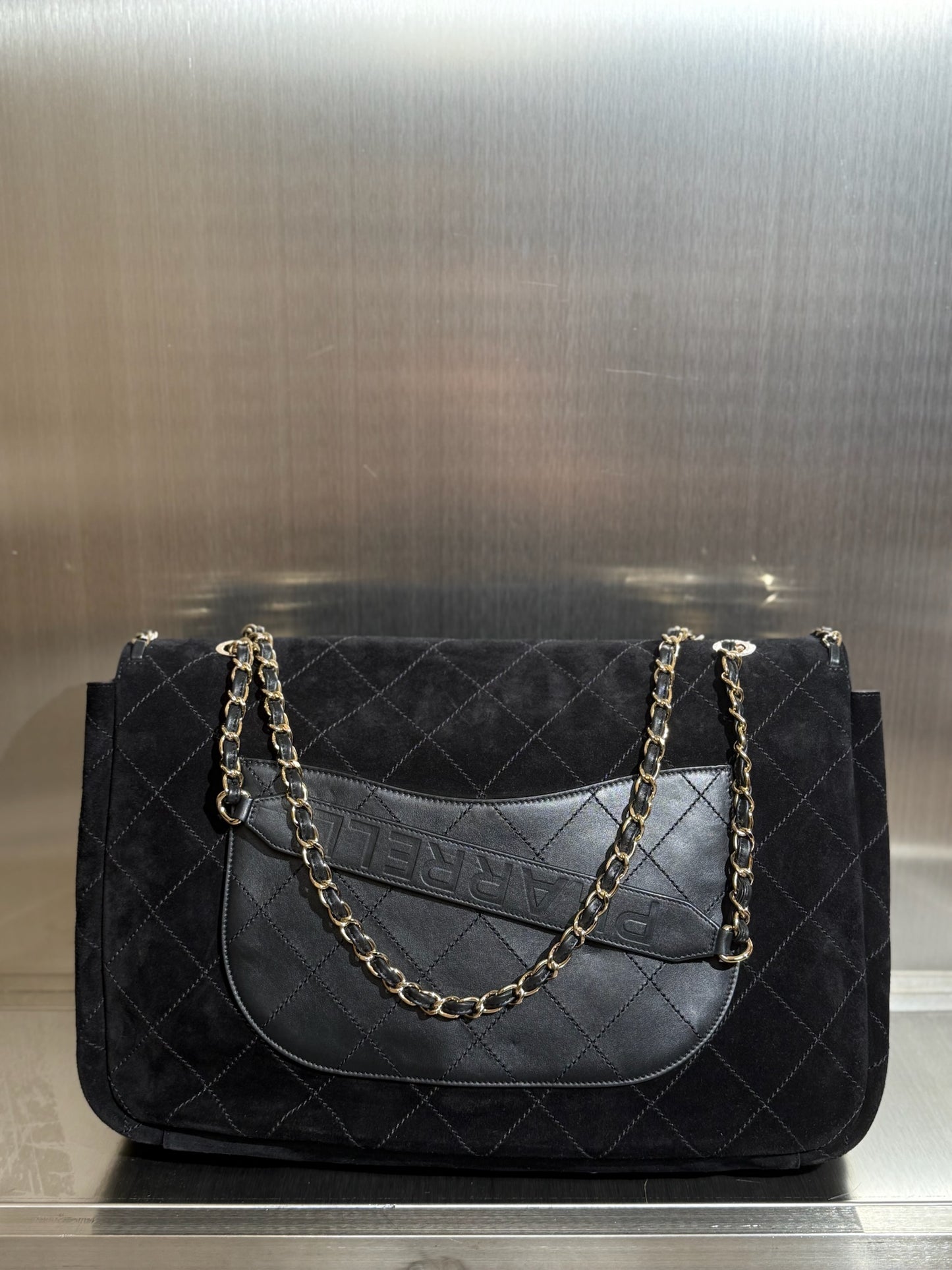 2019 Chanel X Pahrrell Williams XXL Flap Bag