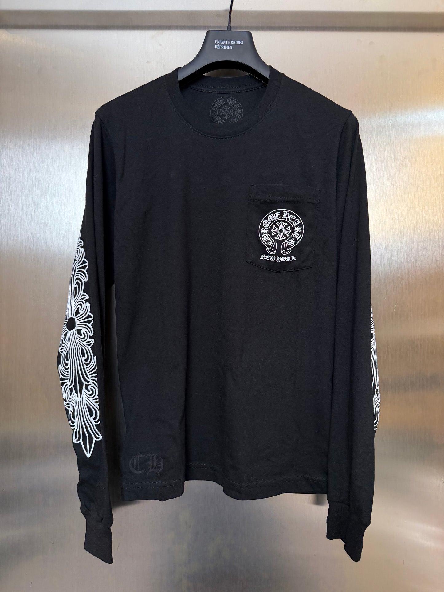 Chrome Hearts NEW YORK long sleeves tshirt