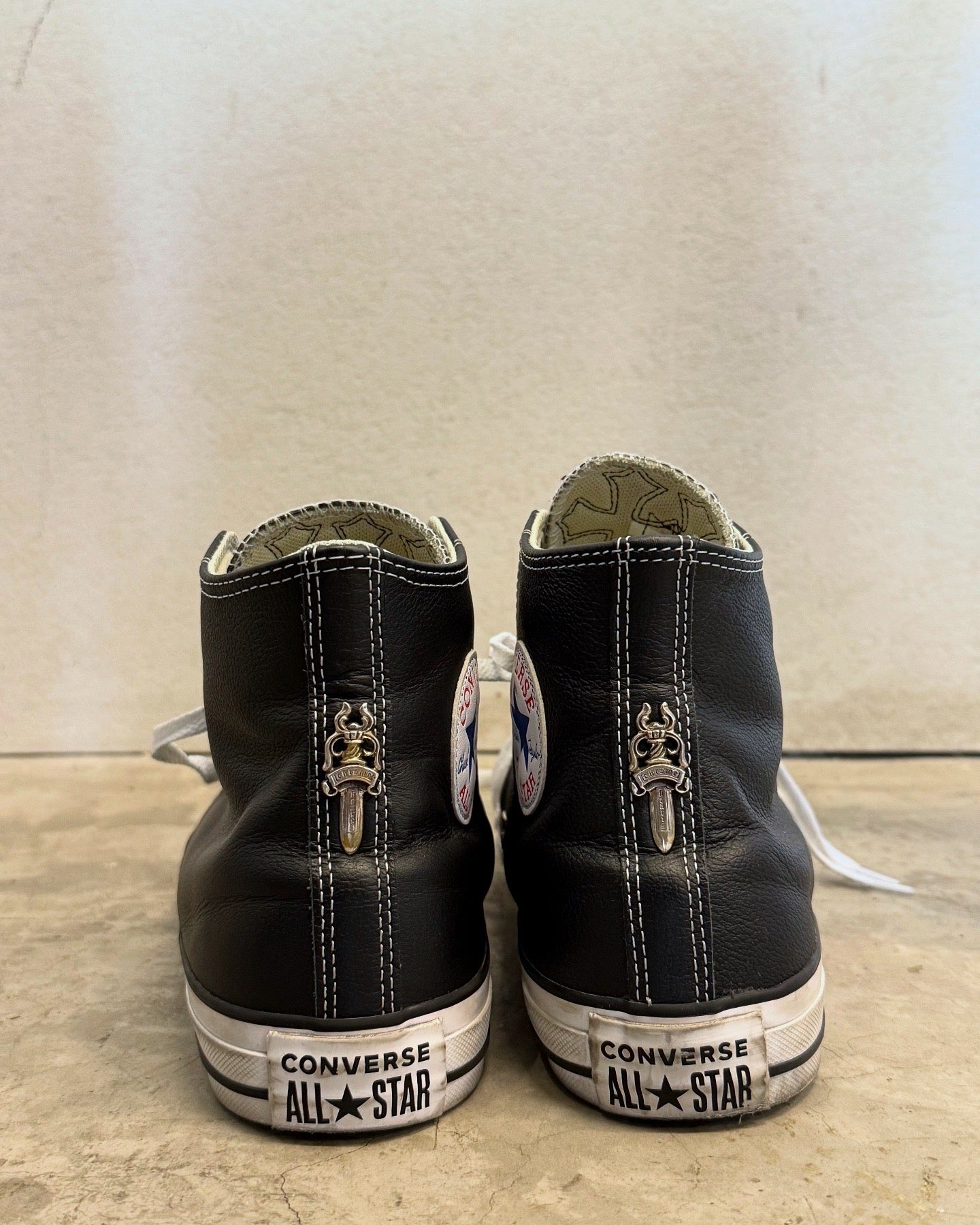 Chrome hearts patches converse