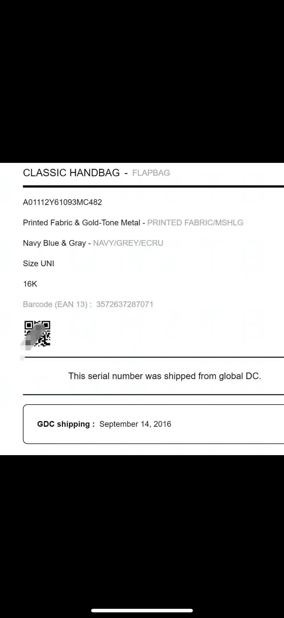 Chanel quilted Nylon Classic Flap Medium Cat Emoticon bag