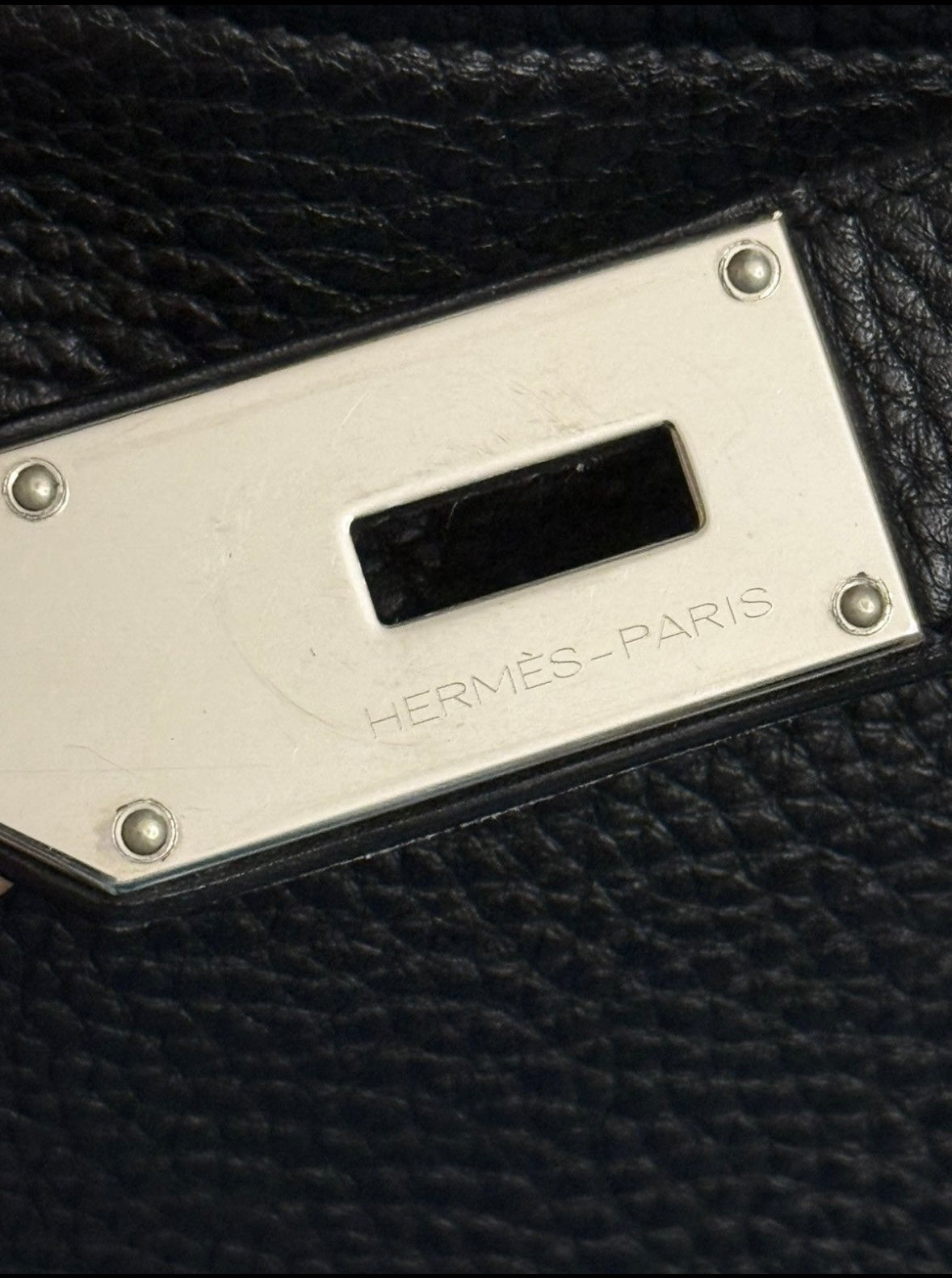 Hermes HAC 50 Black Travel Bag