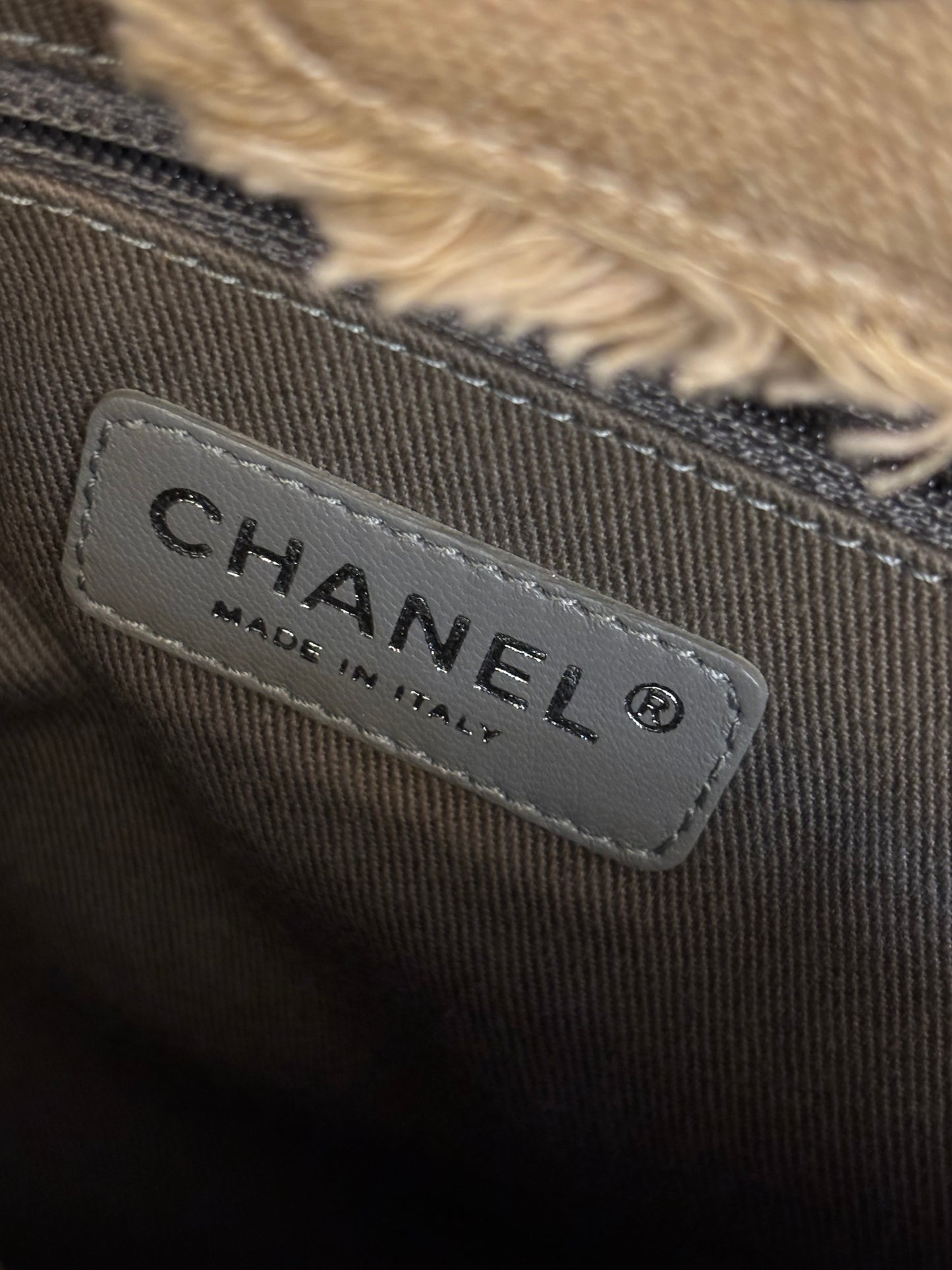 Chanel Multicolor Graffiti Art School Tote Bag