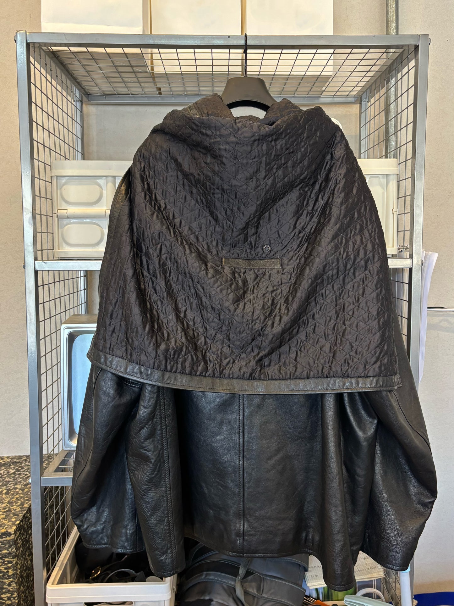 Vetements 19AW Incognito Leather Jacket
