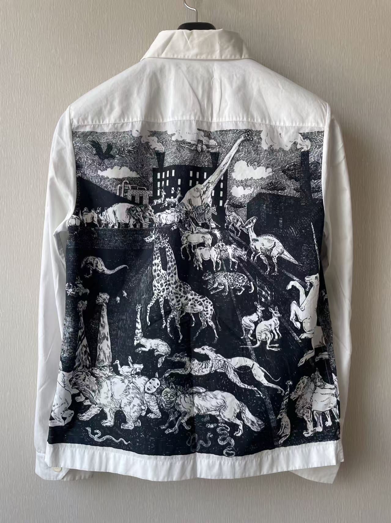 Prada Archive 16AW Christophe Chemin Utopia shirt