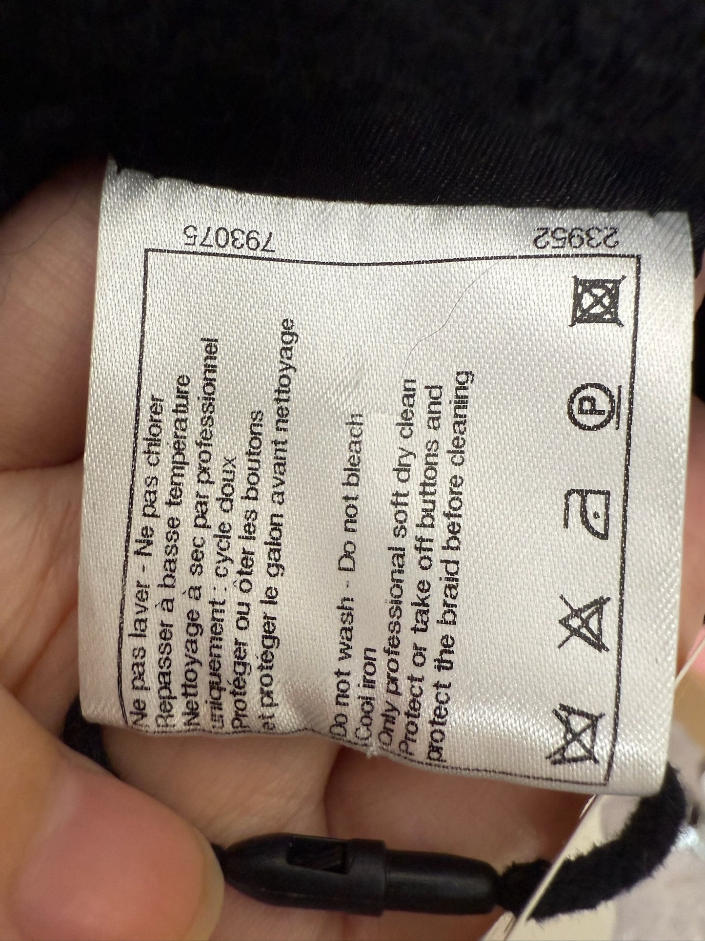 Chanel 10A Paris In Shanghai tweed jkt coat