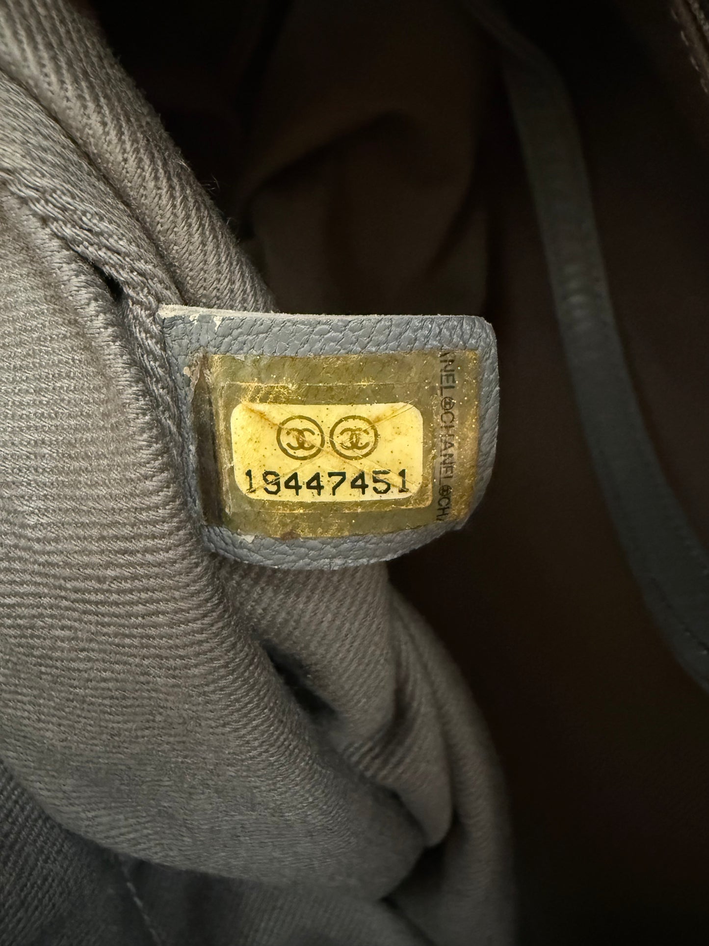 Chanel 2014 multicolor graffiti art school tote bag