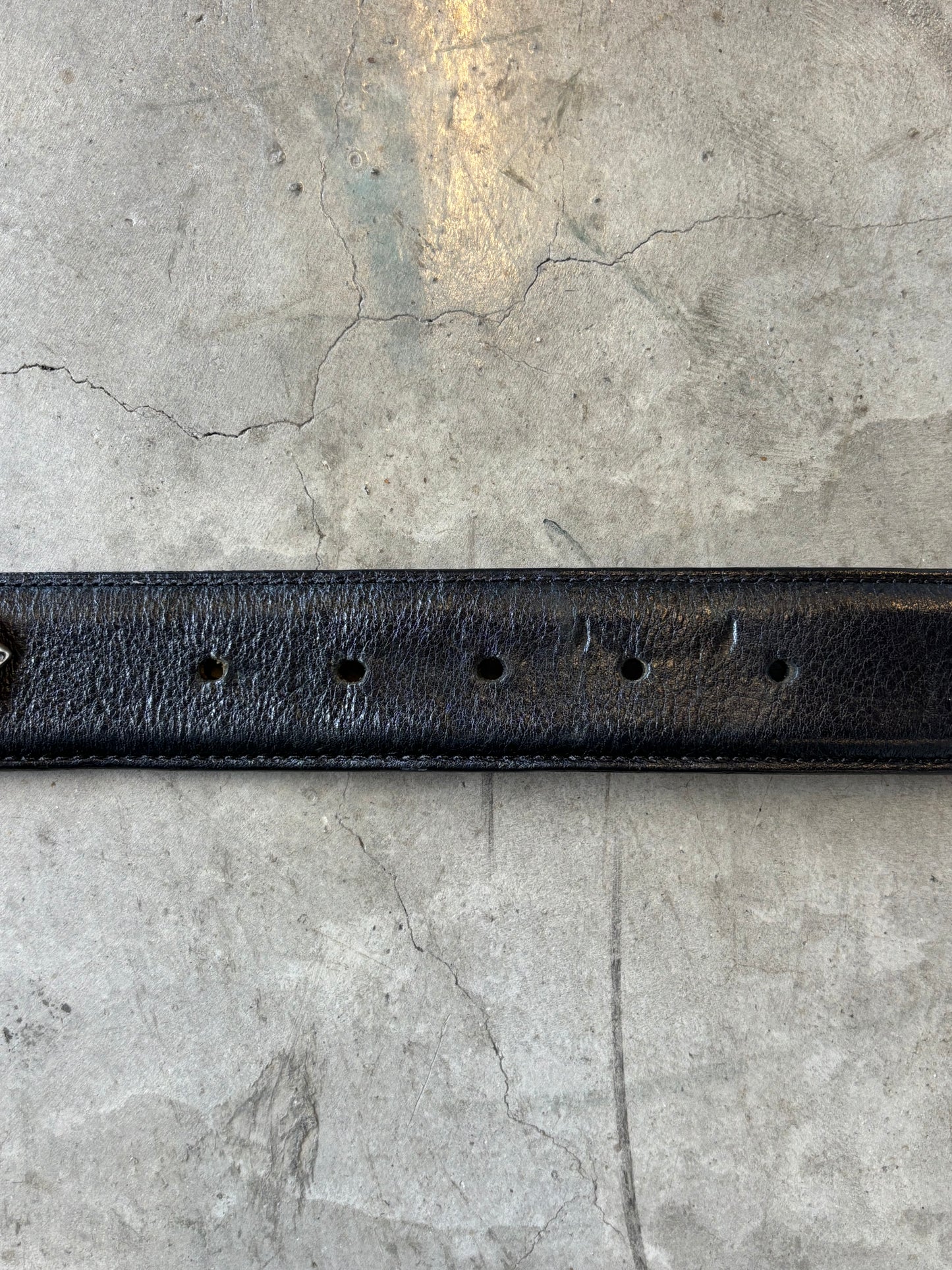 Chrome Hearts Rolling Stones Belt Strap