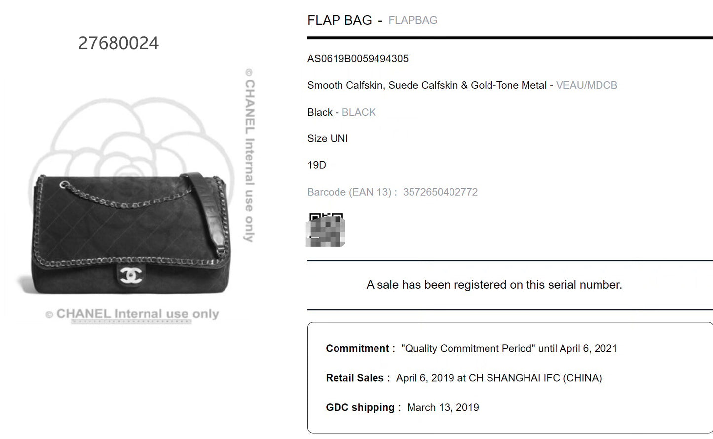 2019 Chanel X Pahrrell Williams XXL Flap Bag
