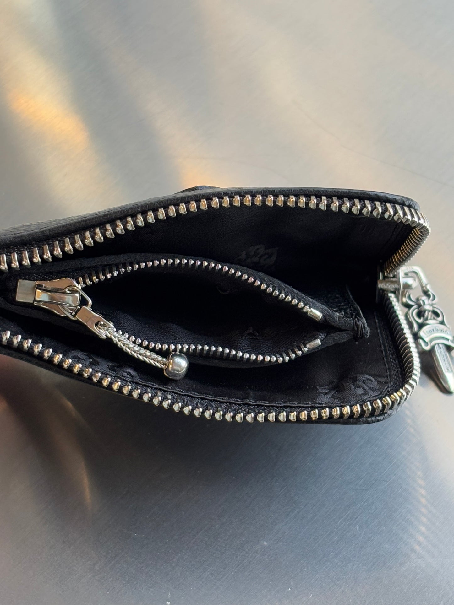 Chrome Hearts Cross Patch Coin Pouch