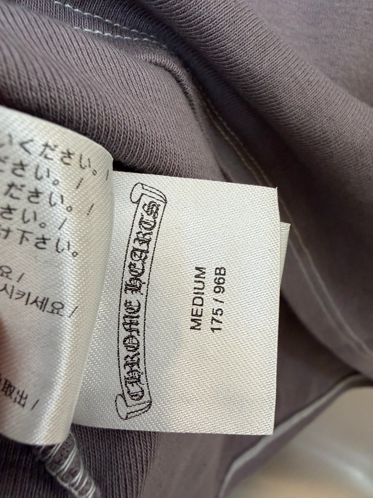 Chrome Hearts Deadly Doll Grey Baby Tee