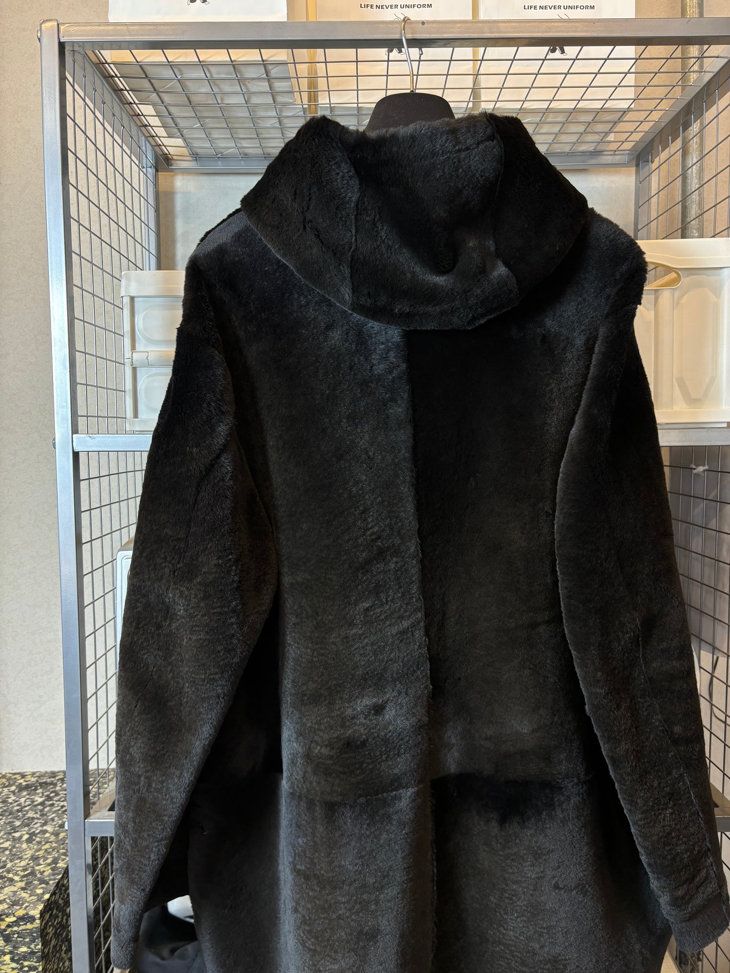 Berluti aw19 Kangaroo oversized coat parka