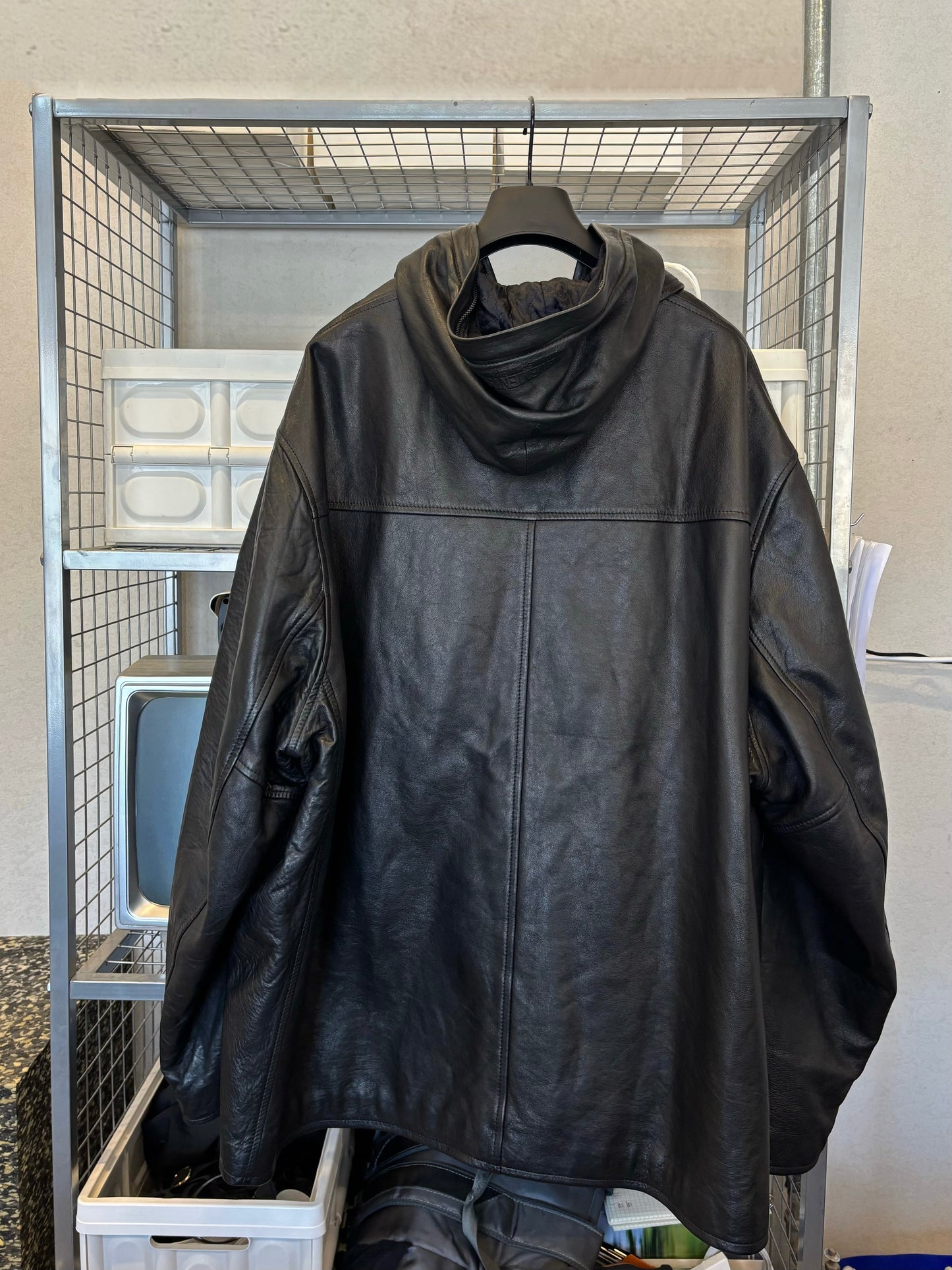 Vetements 19AW Incognito Leather Jacket