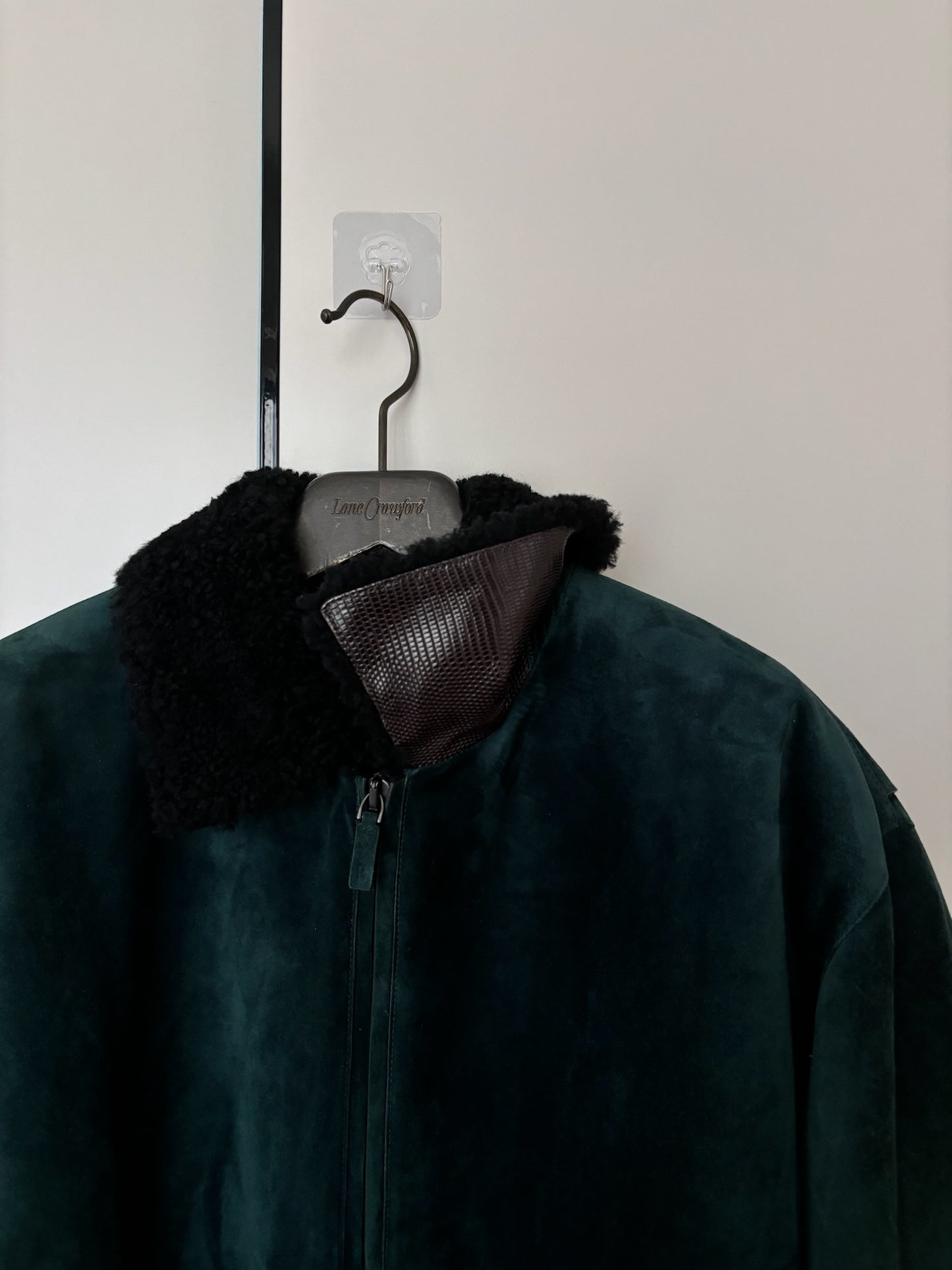 Berluti lizard shearling jacket