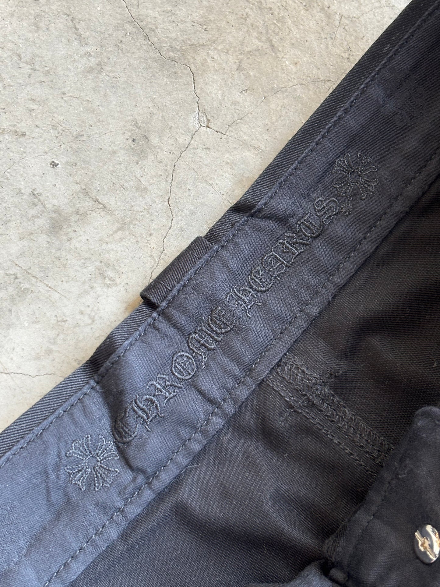 Chrome Hearts Leopard Patches Chino Pants