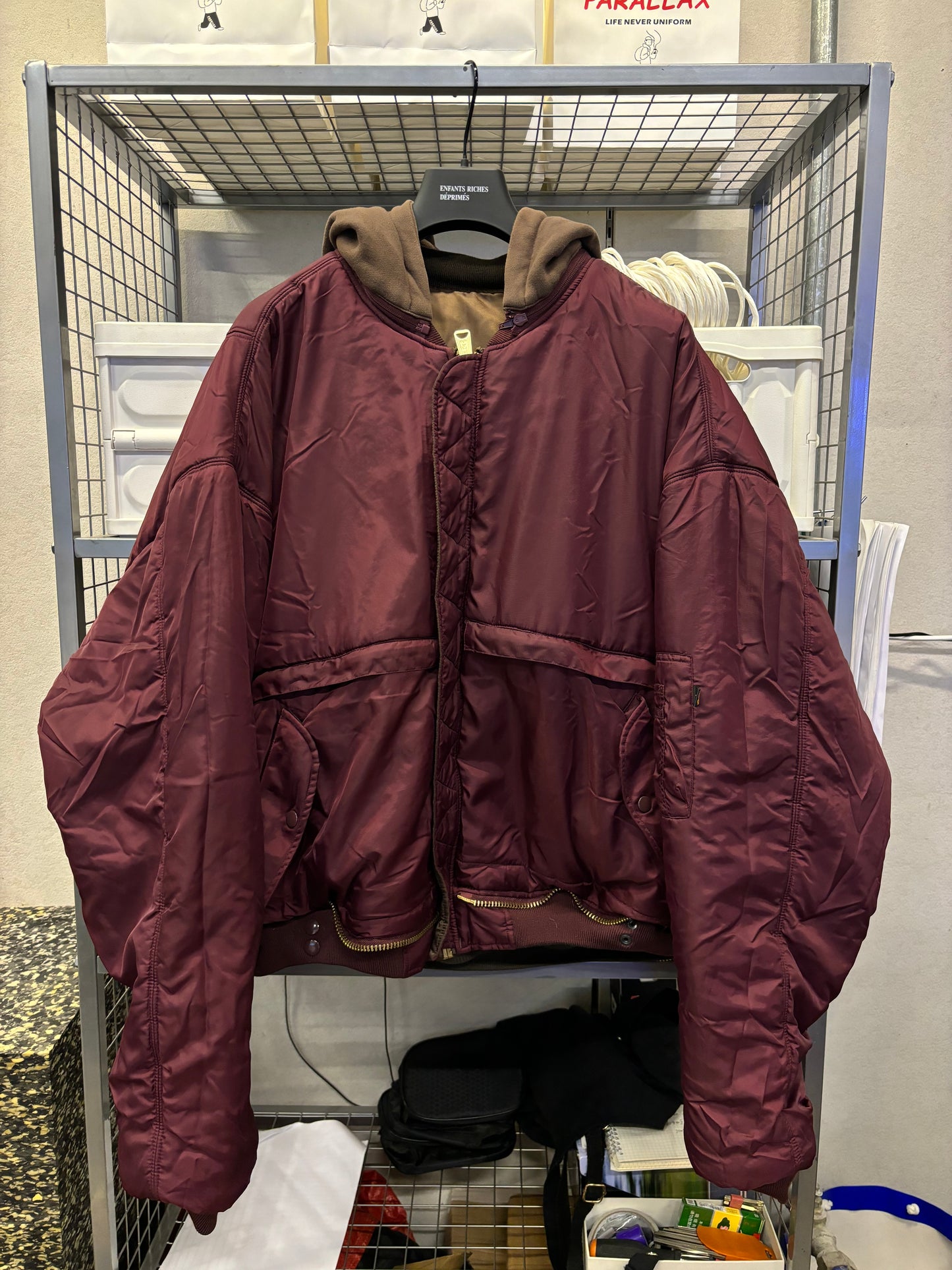 Vetements SS17 Reversible bomber jacket Alpha industries