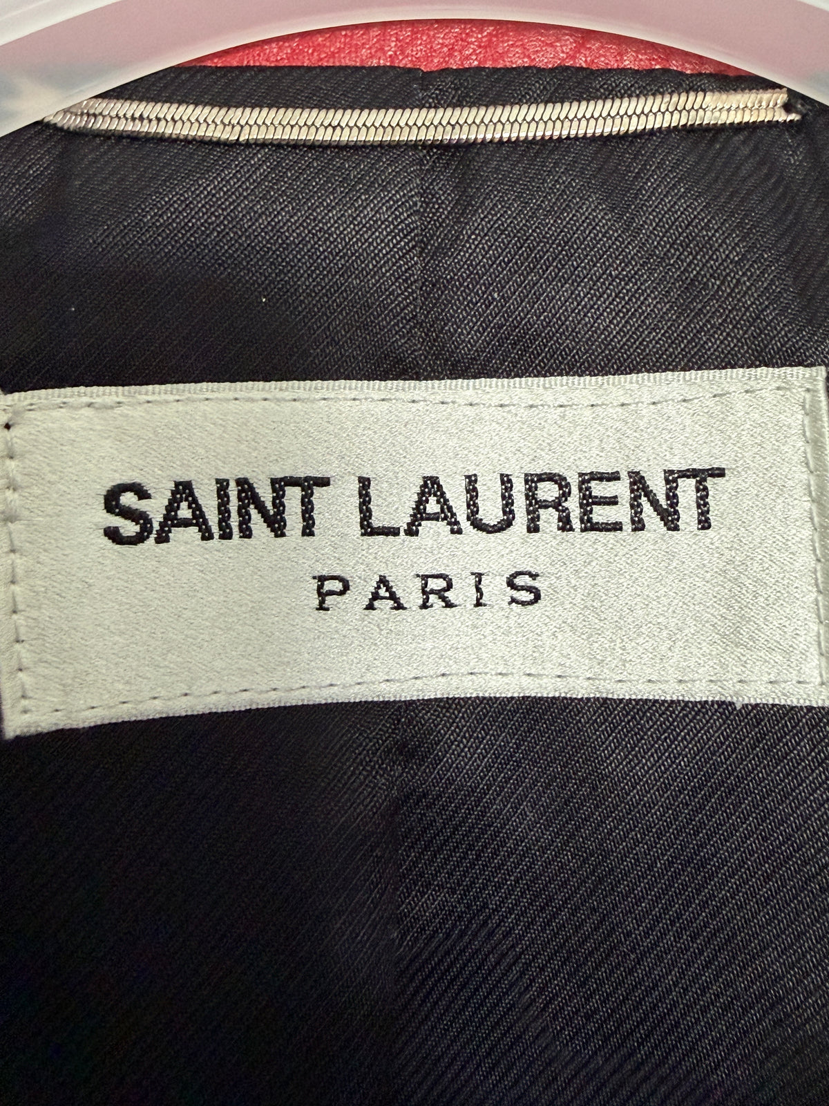 Saint Laurent SS15 Motorcycle Degrade Sunset Leather Jacket